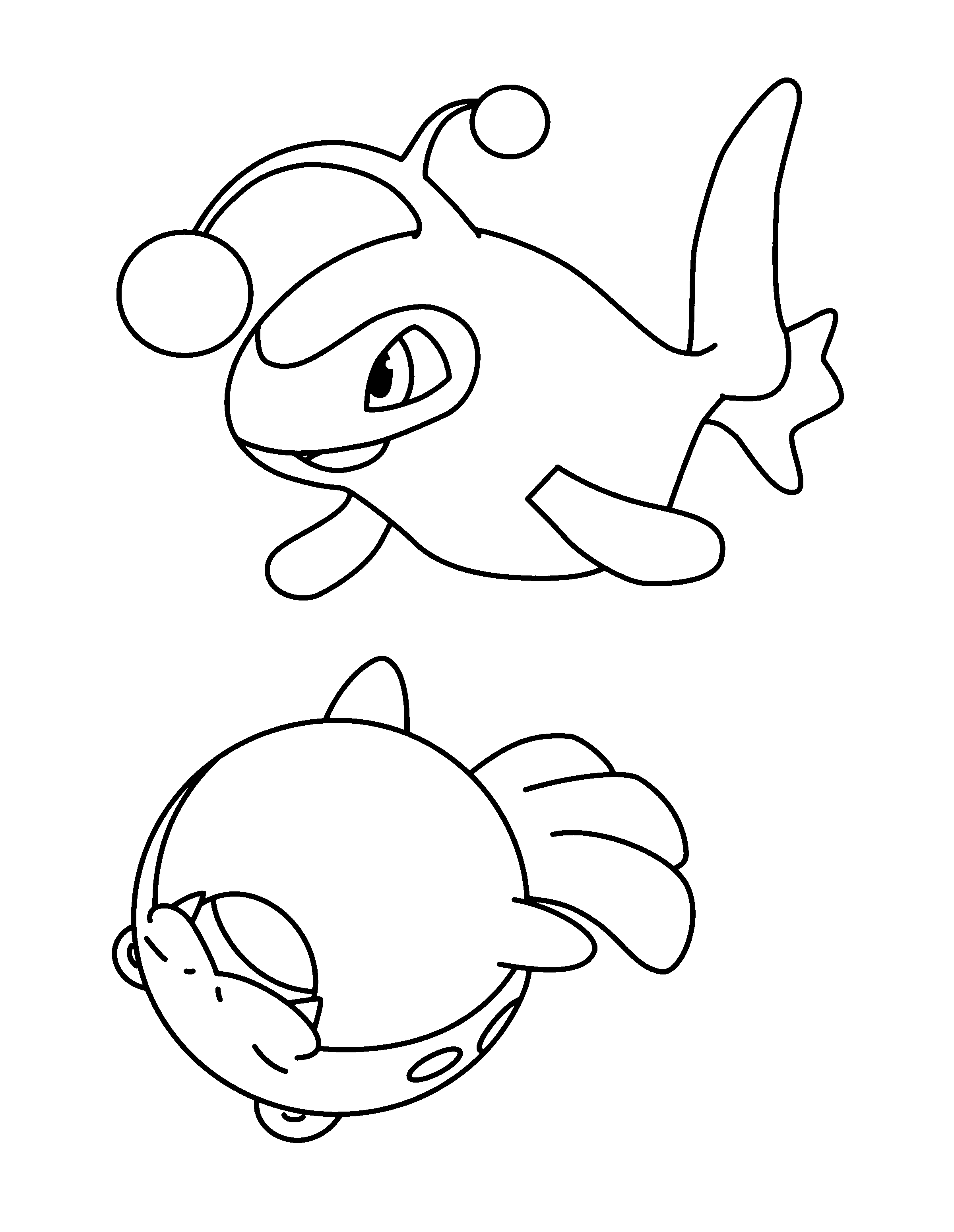 Pokemon advanced coloring pages