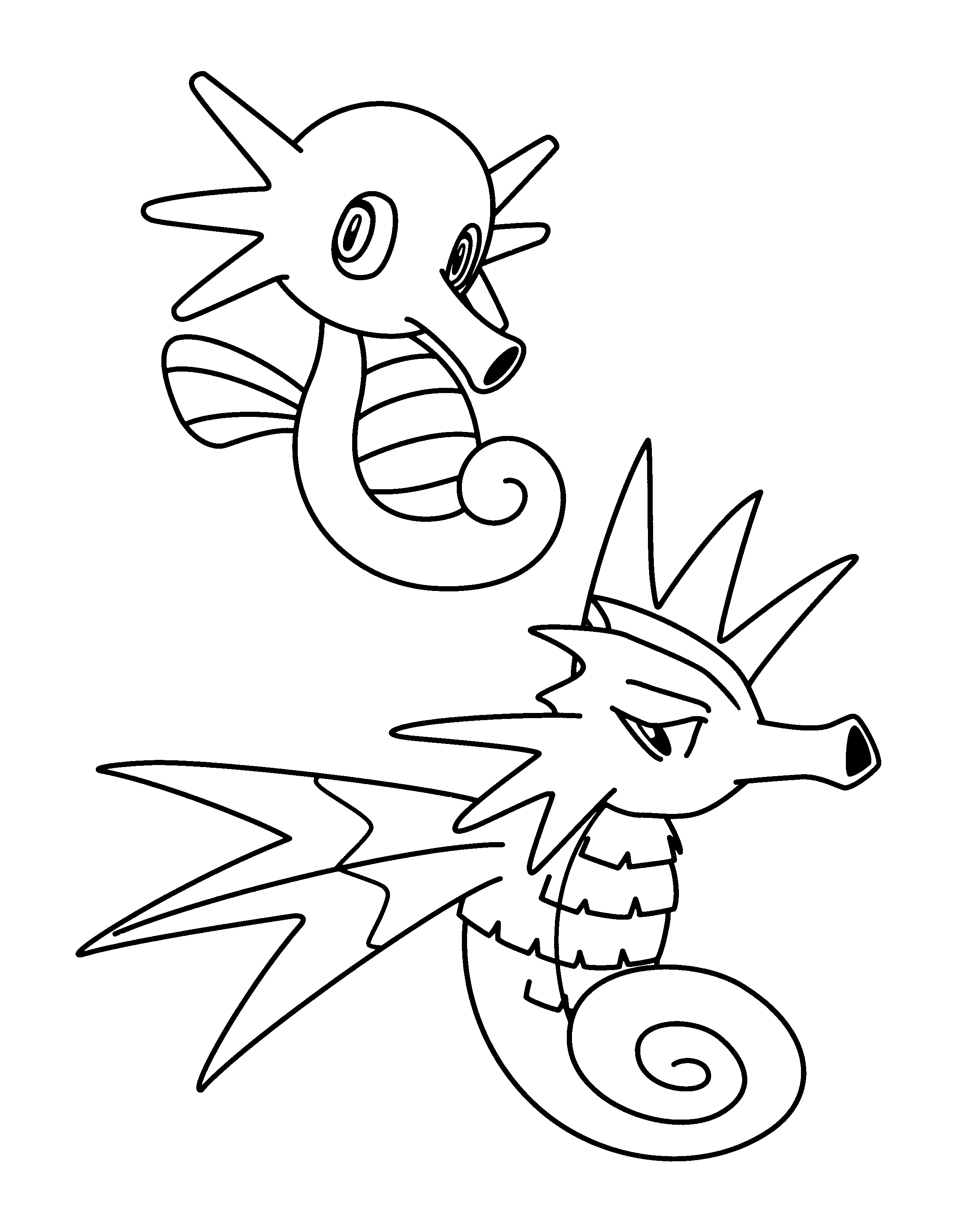 Pokemon advanced coloring pages