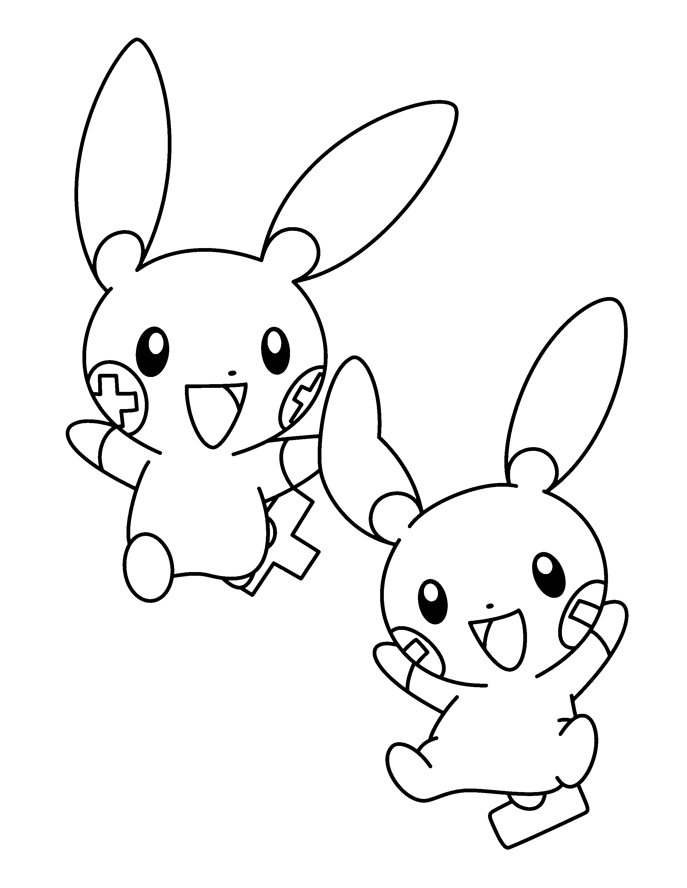 Pokemon advanced coloring pages