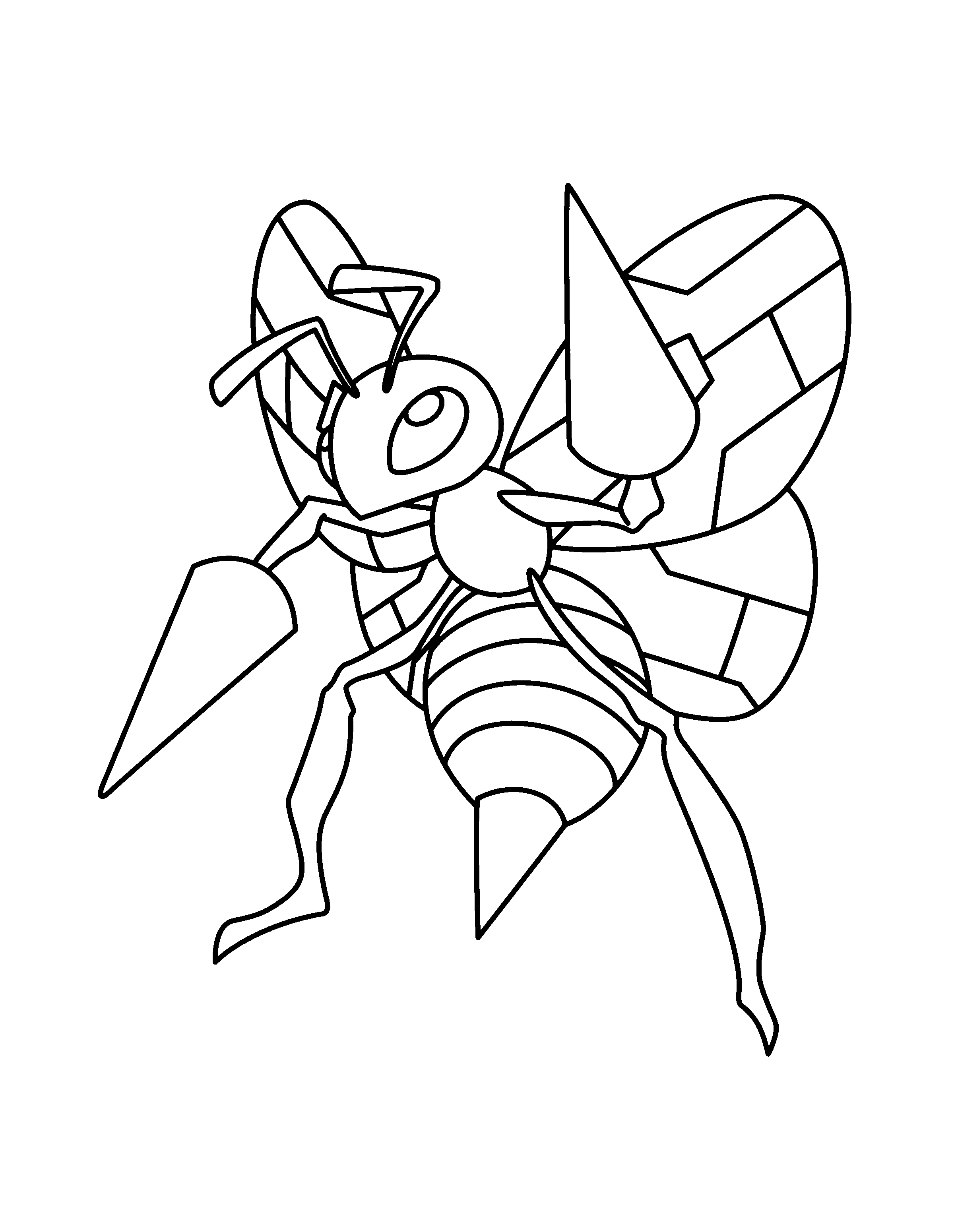 Pokemon advanced coloring pages