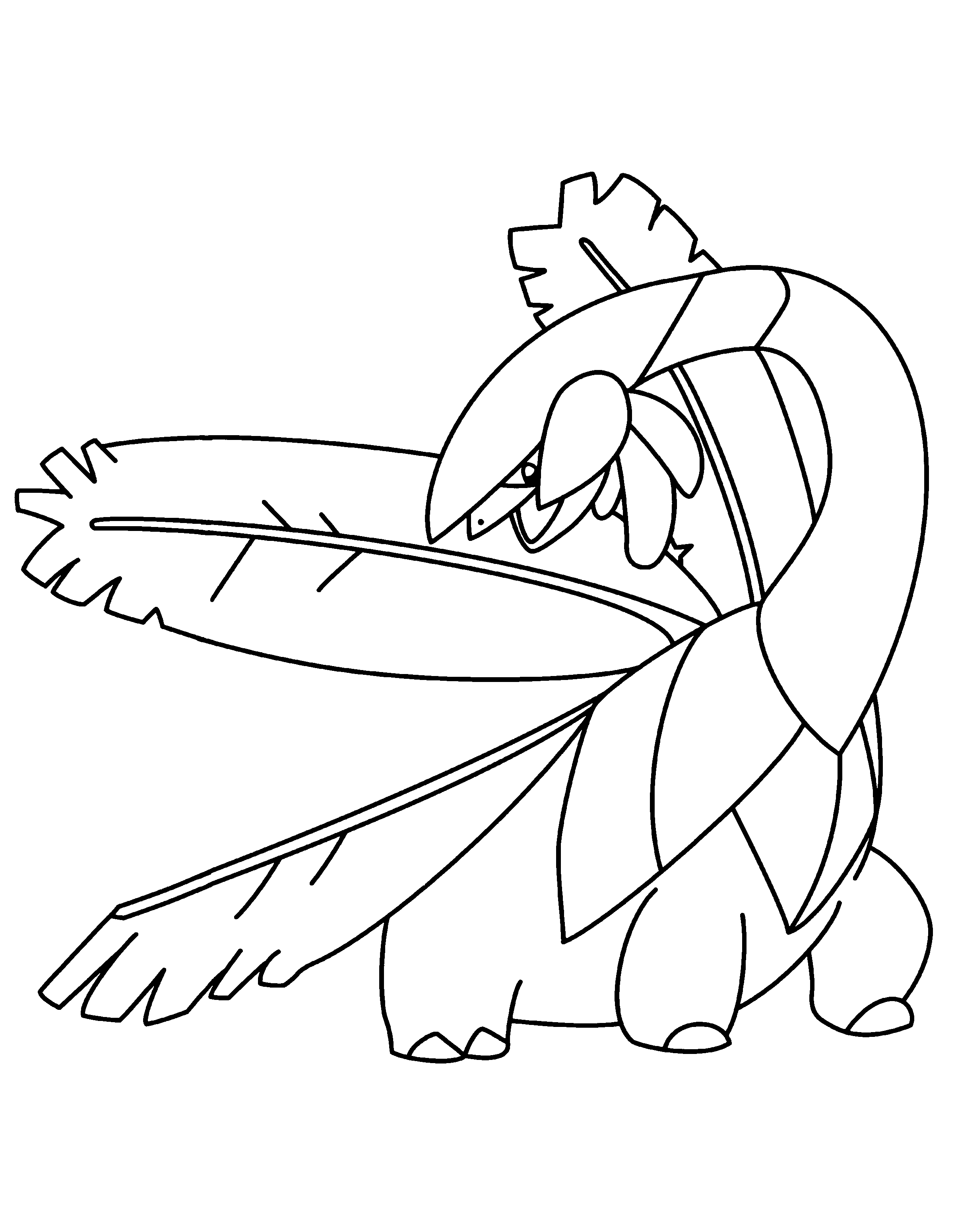 Pokemon advanced coloring pages