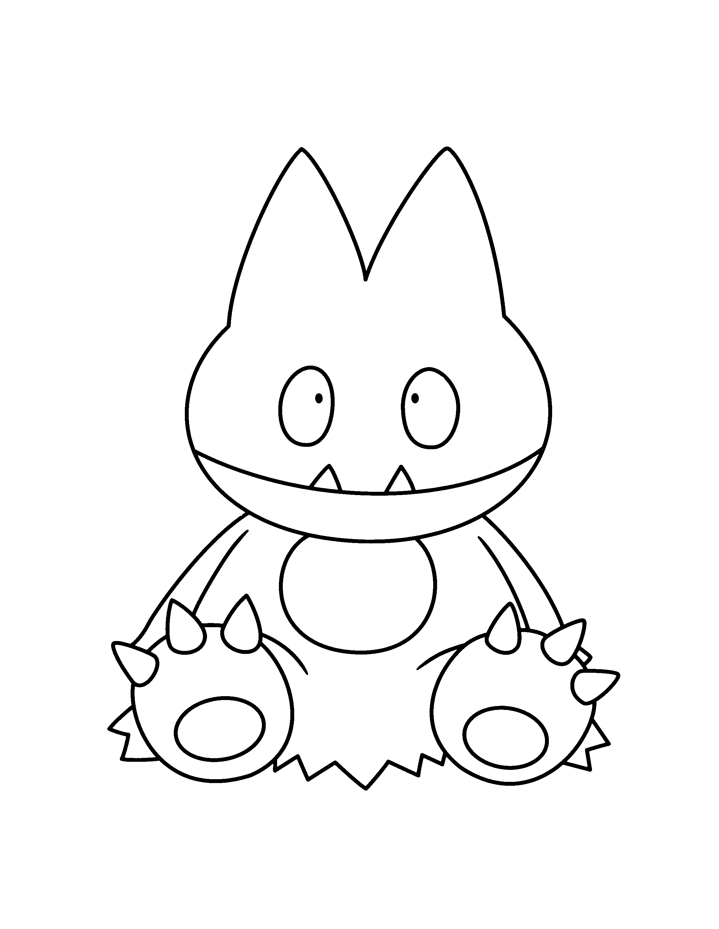 Pokemon advanced coloring pages