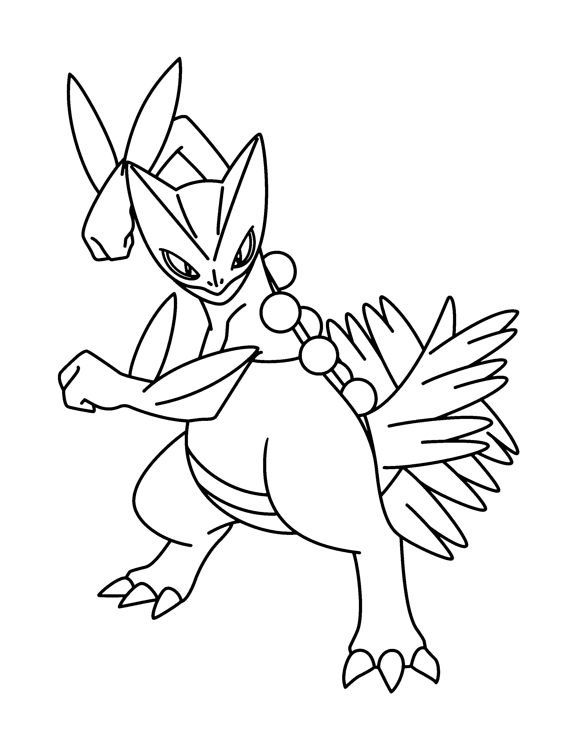 Pokemon advanced coloring pages