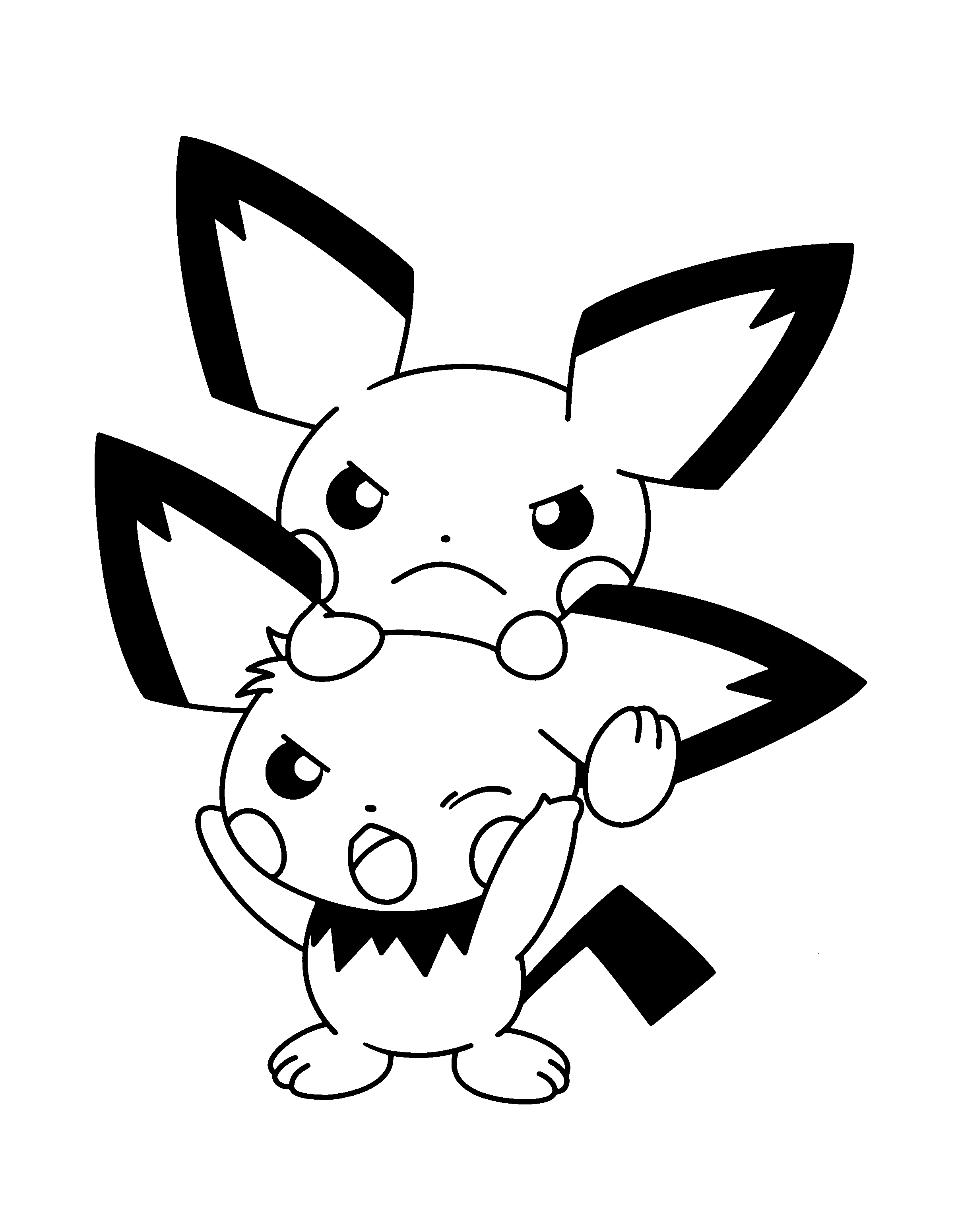 coloring page tv series coloring page pokemon advanced