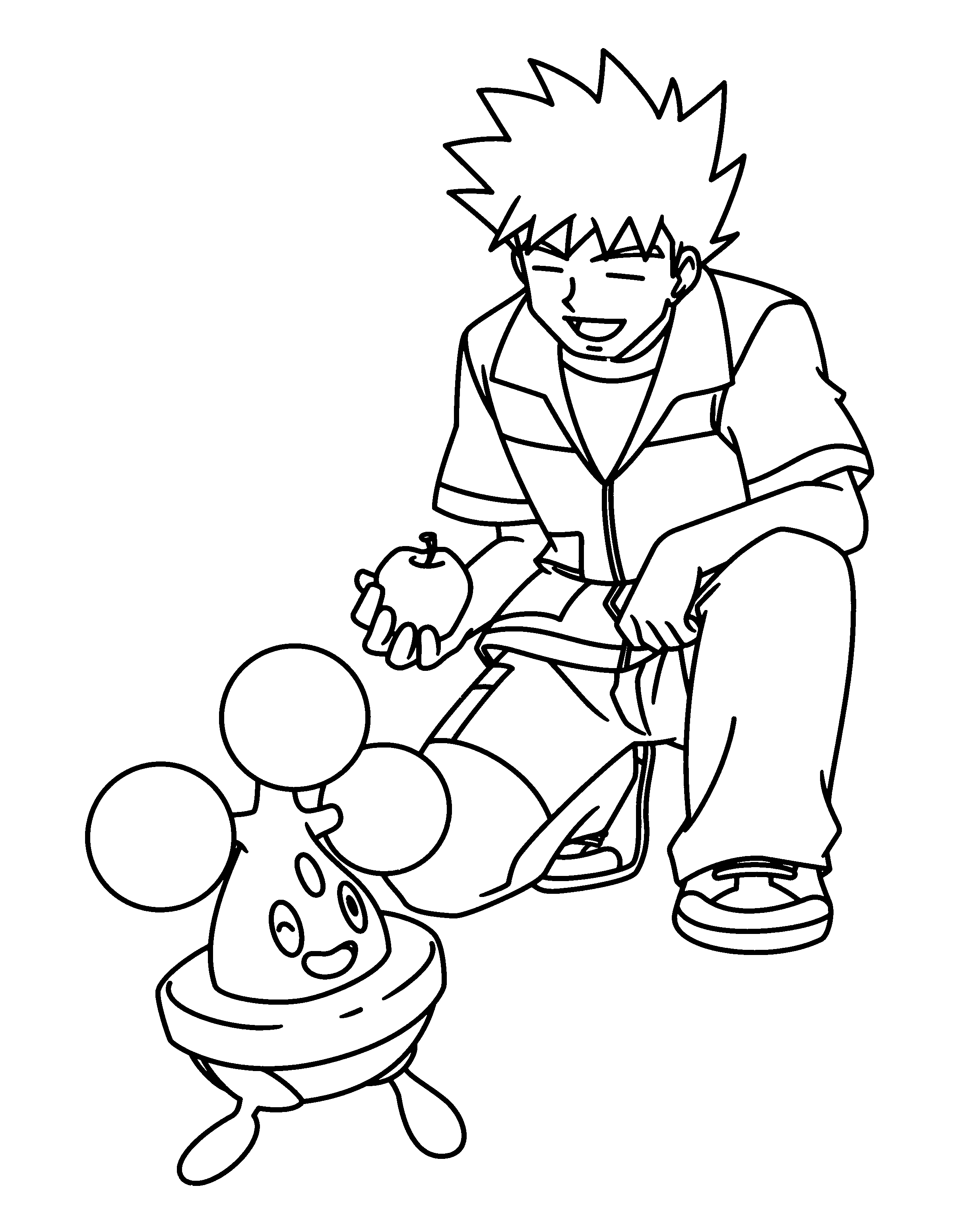 Pokemon advanced coloring pages