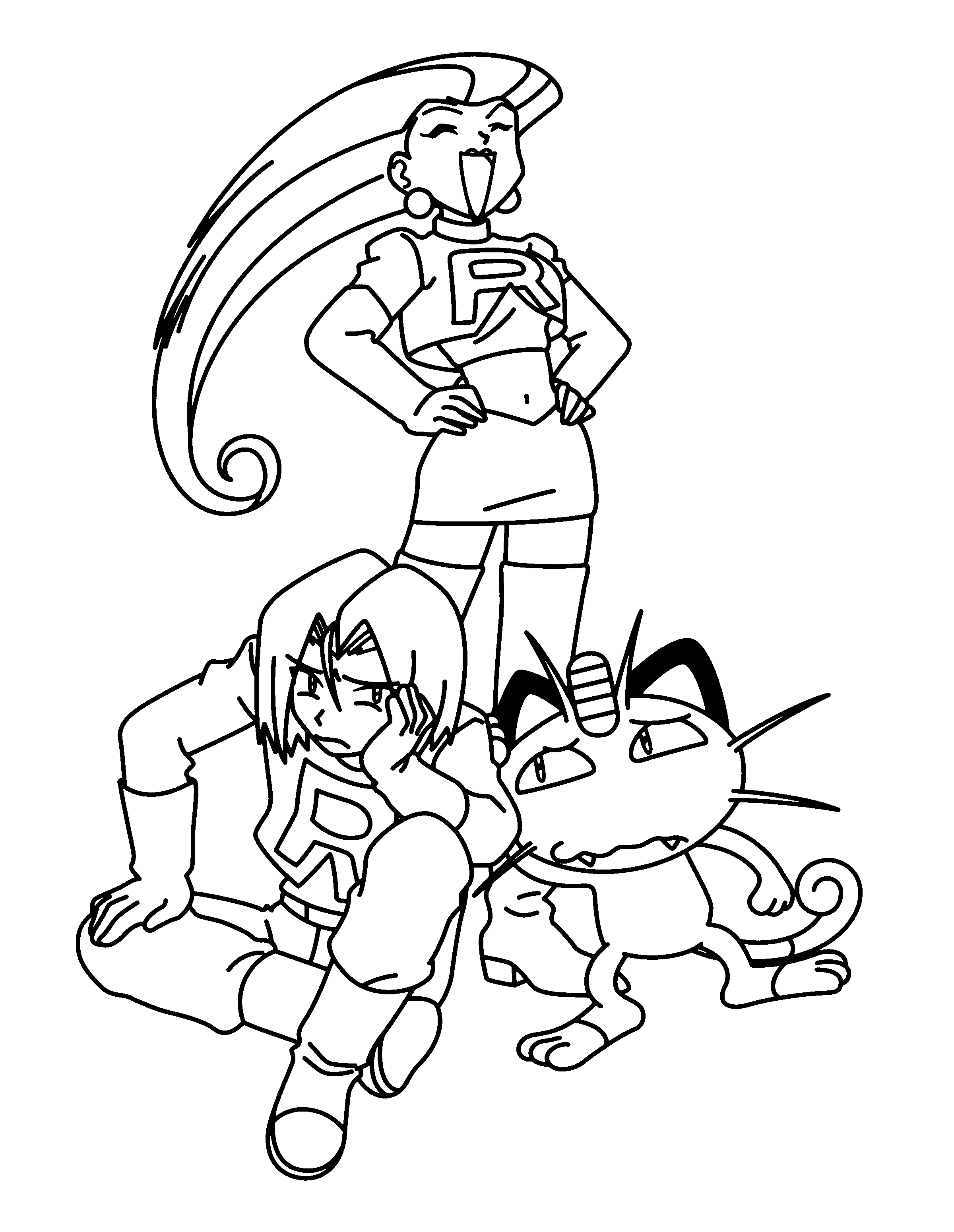 Pokemon advanced coloring pages