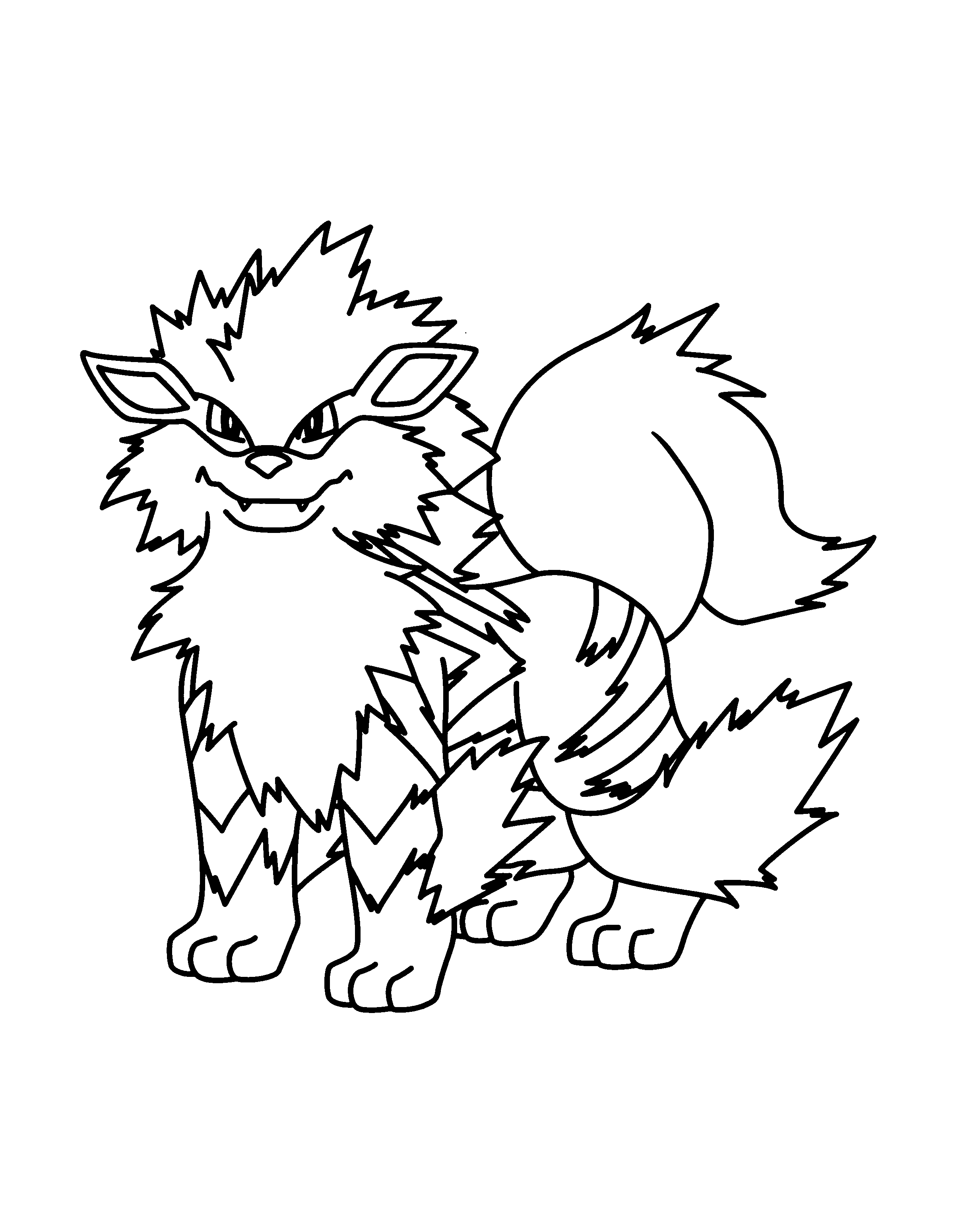 Pokemon advanced coloring pages