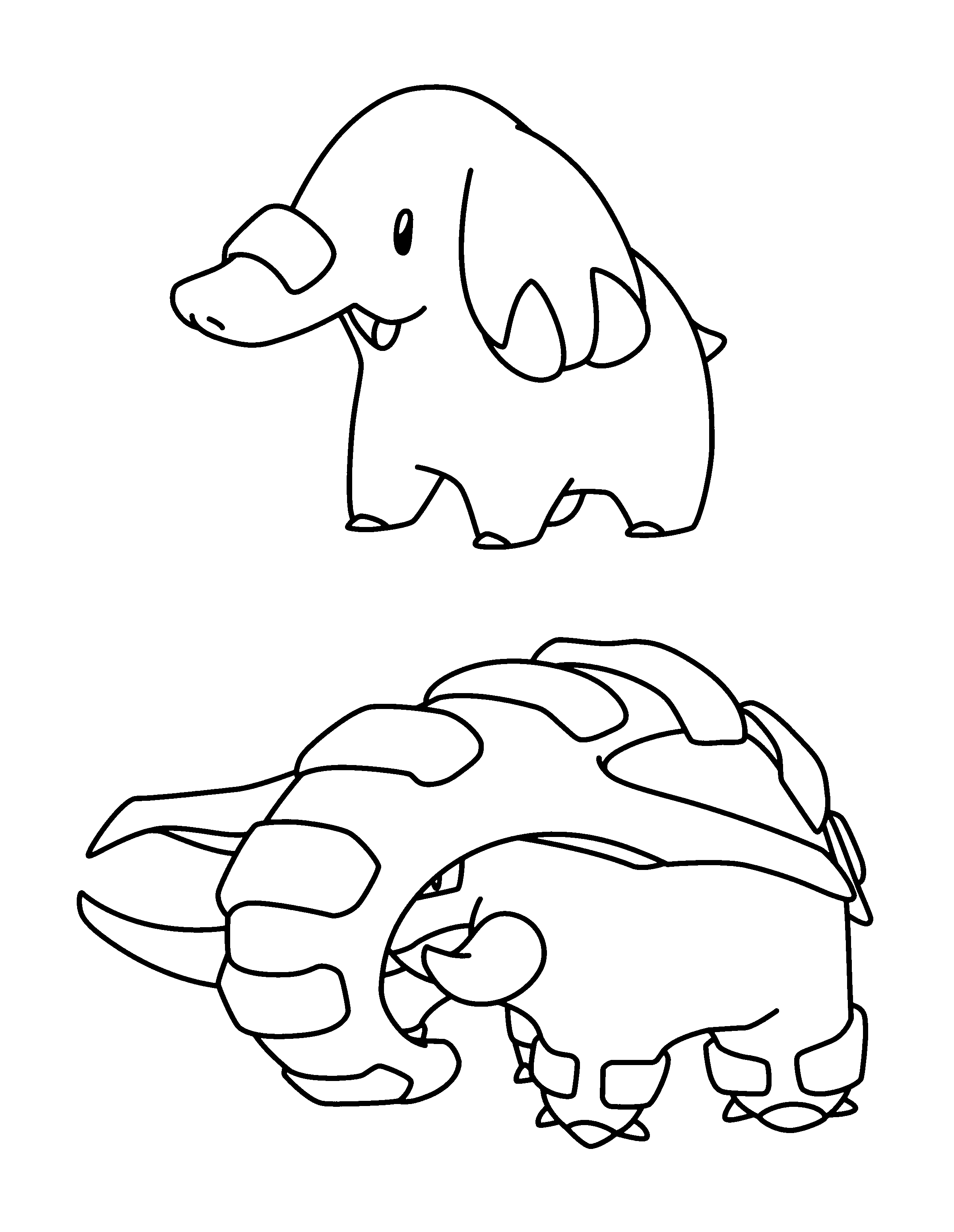 Pokemon advanced coloring pages