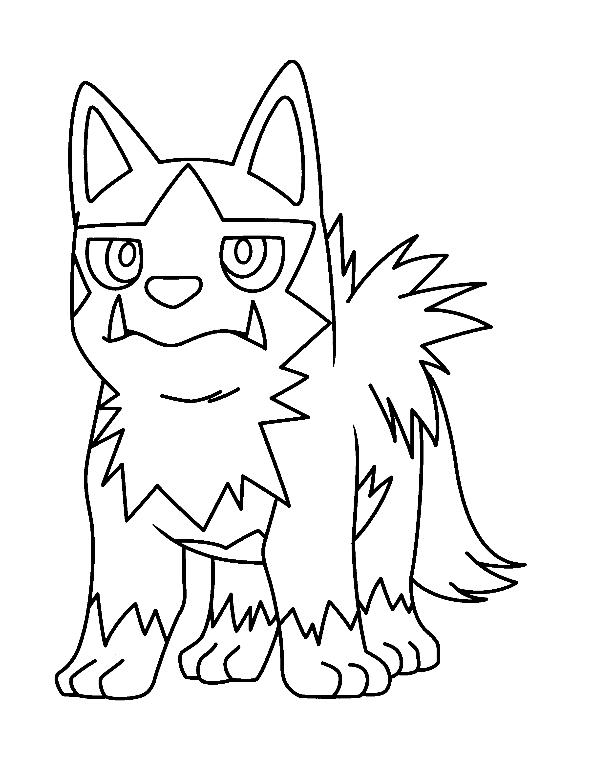 Pokemon advanced coloring pages