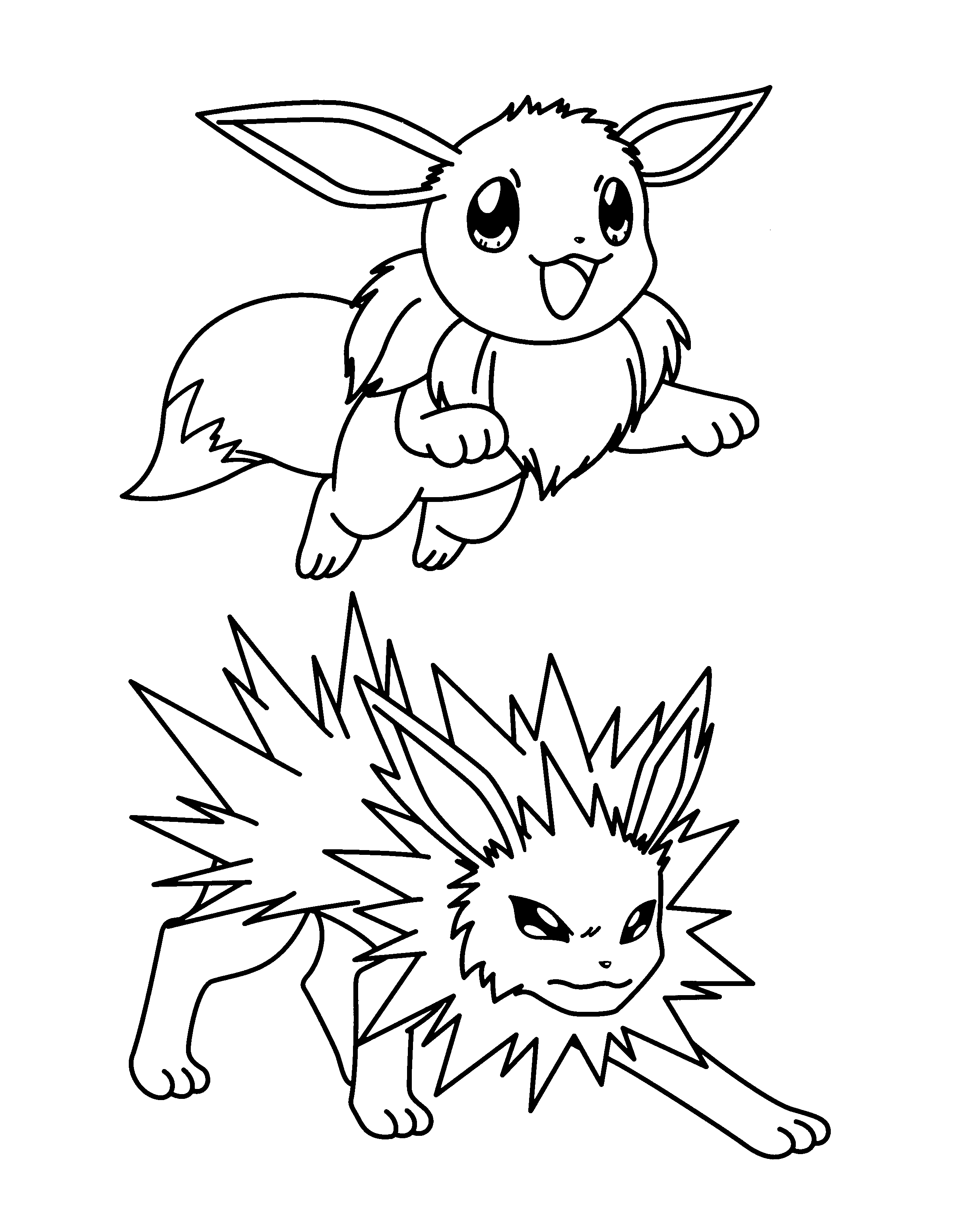 Pokemon advanced coloring pages