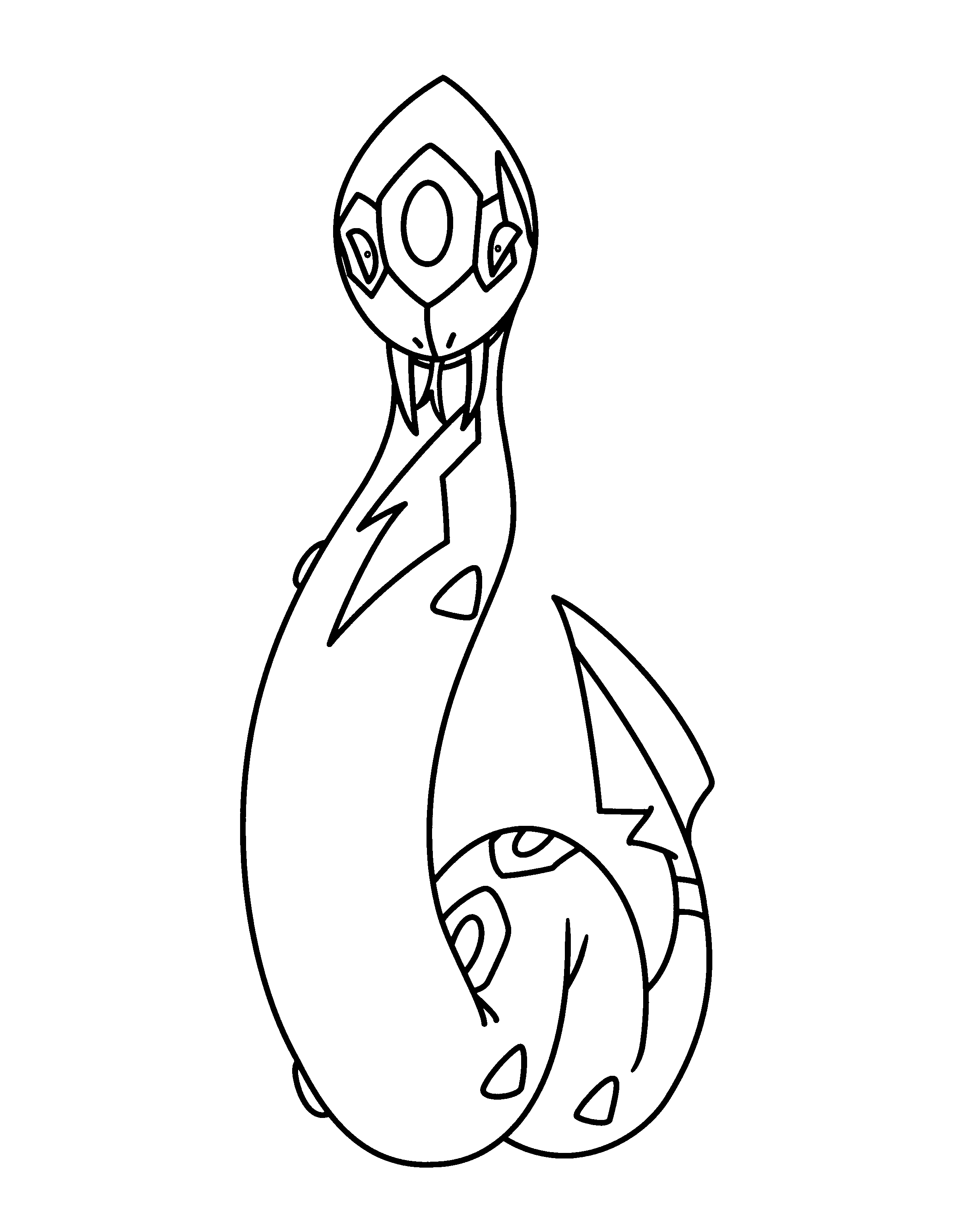 Pokemon advanced coloring pages