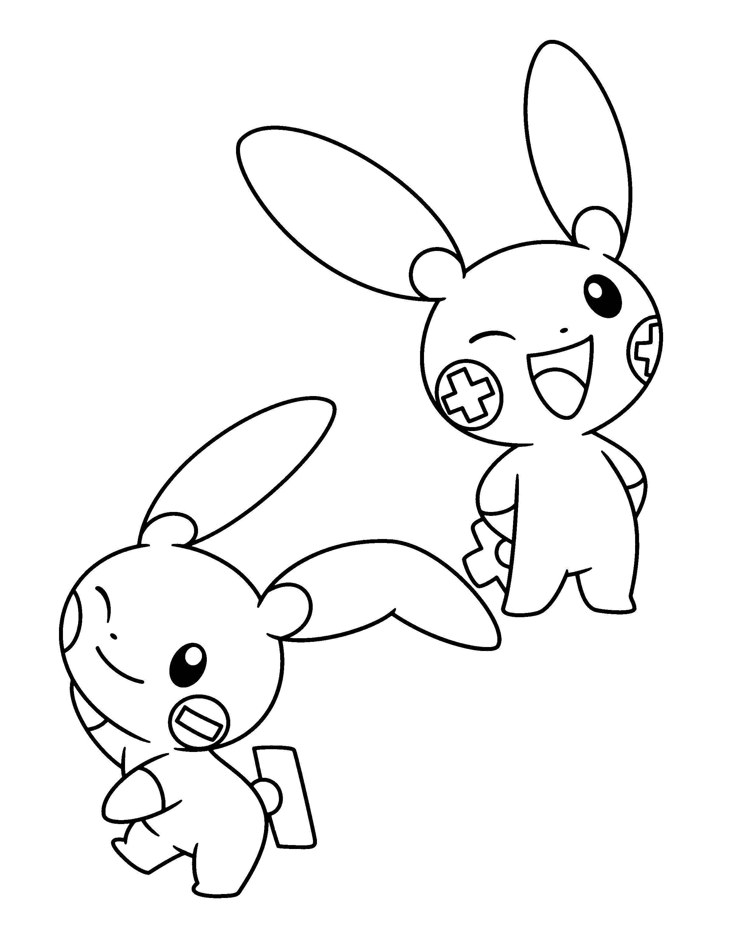 Pokemon advanced coloring pages