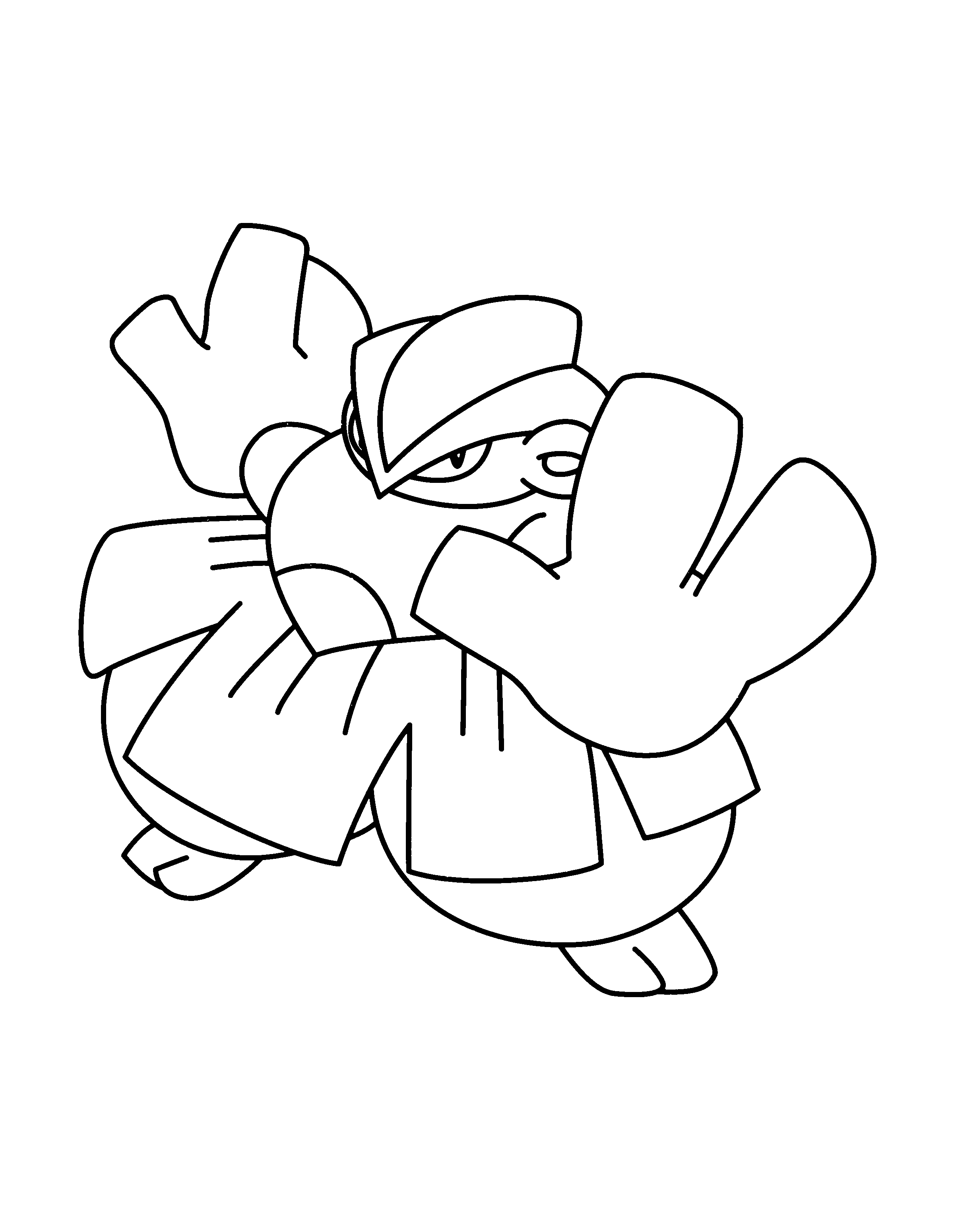 Pokemon advanced coloring pages