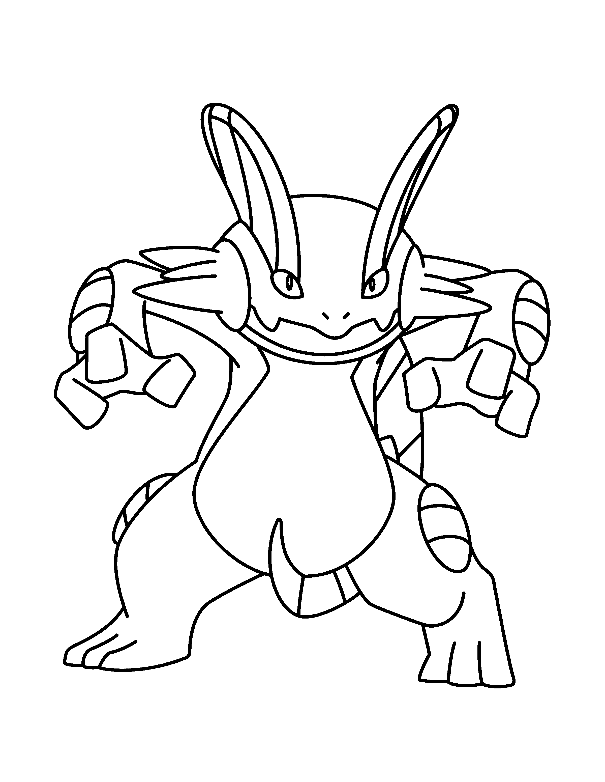 Pokemon advanced coloring pages