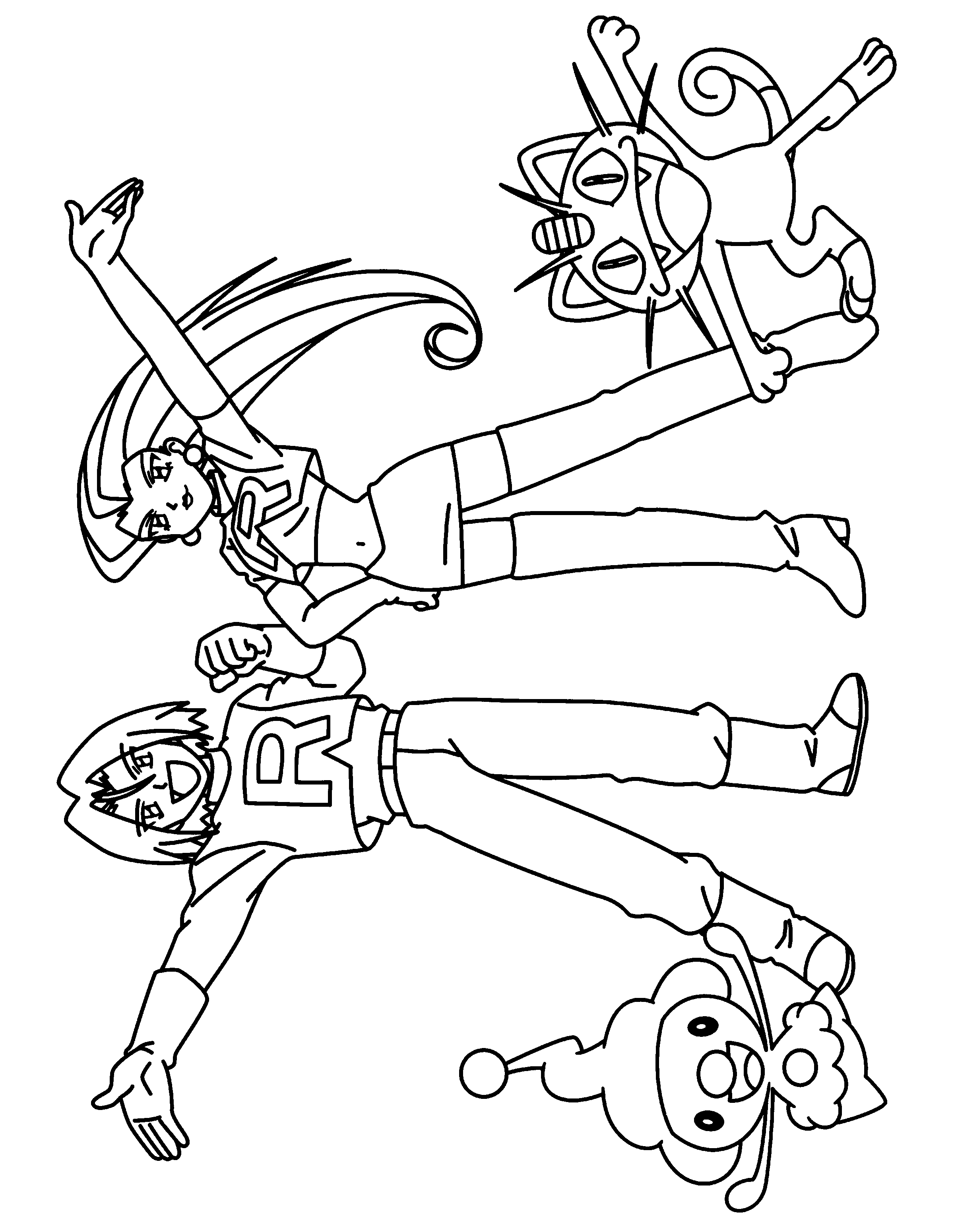 Pokemon advanced coloring pages