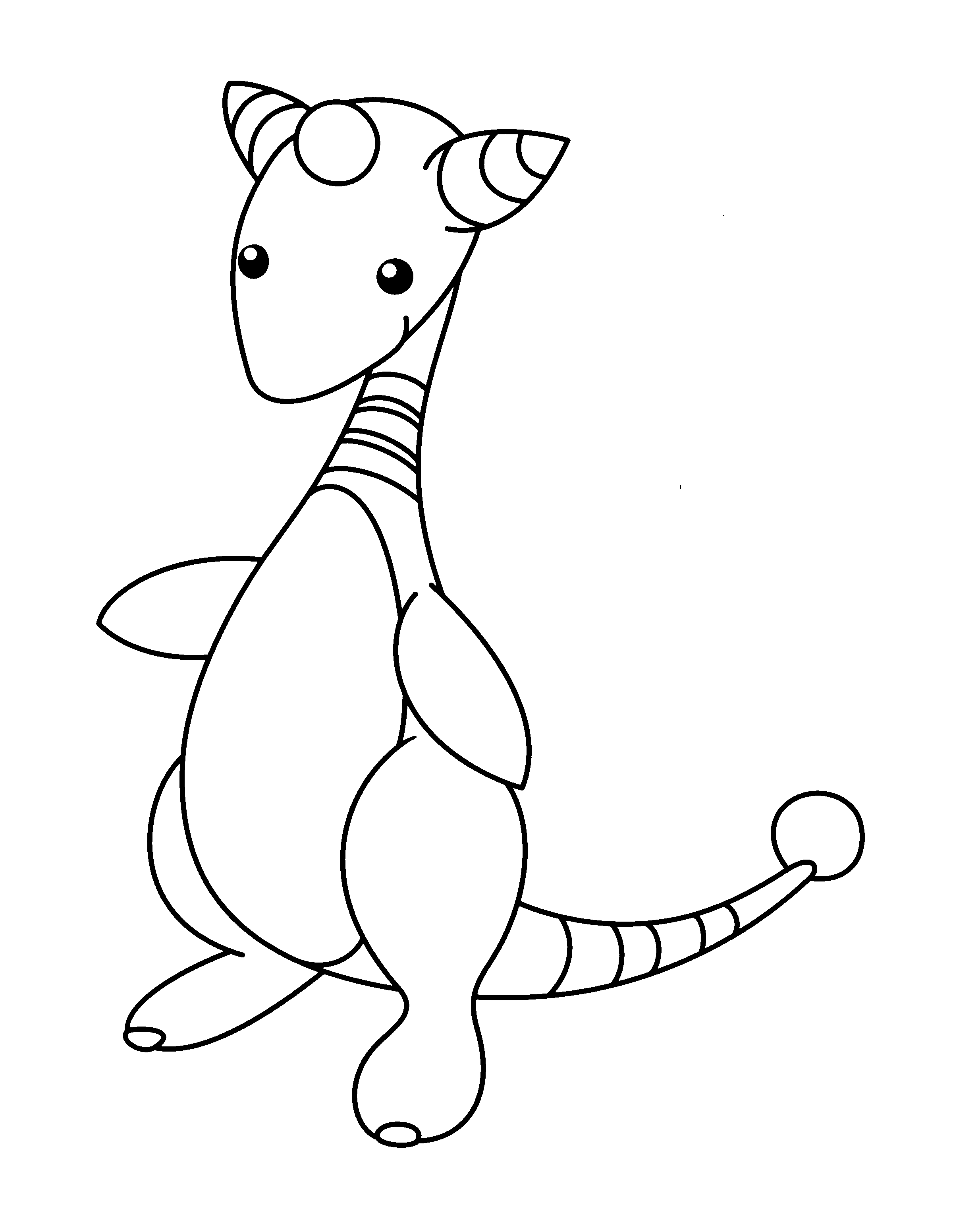 Pokemon advanced coloring pages