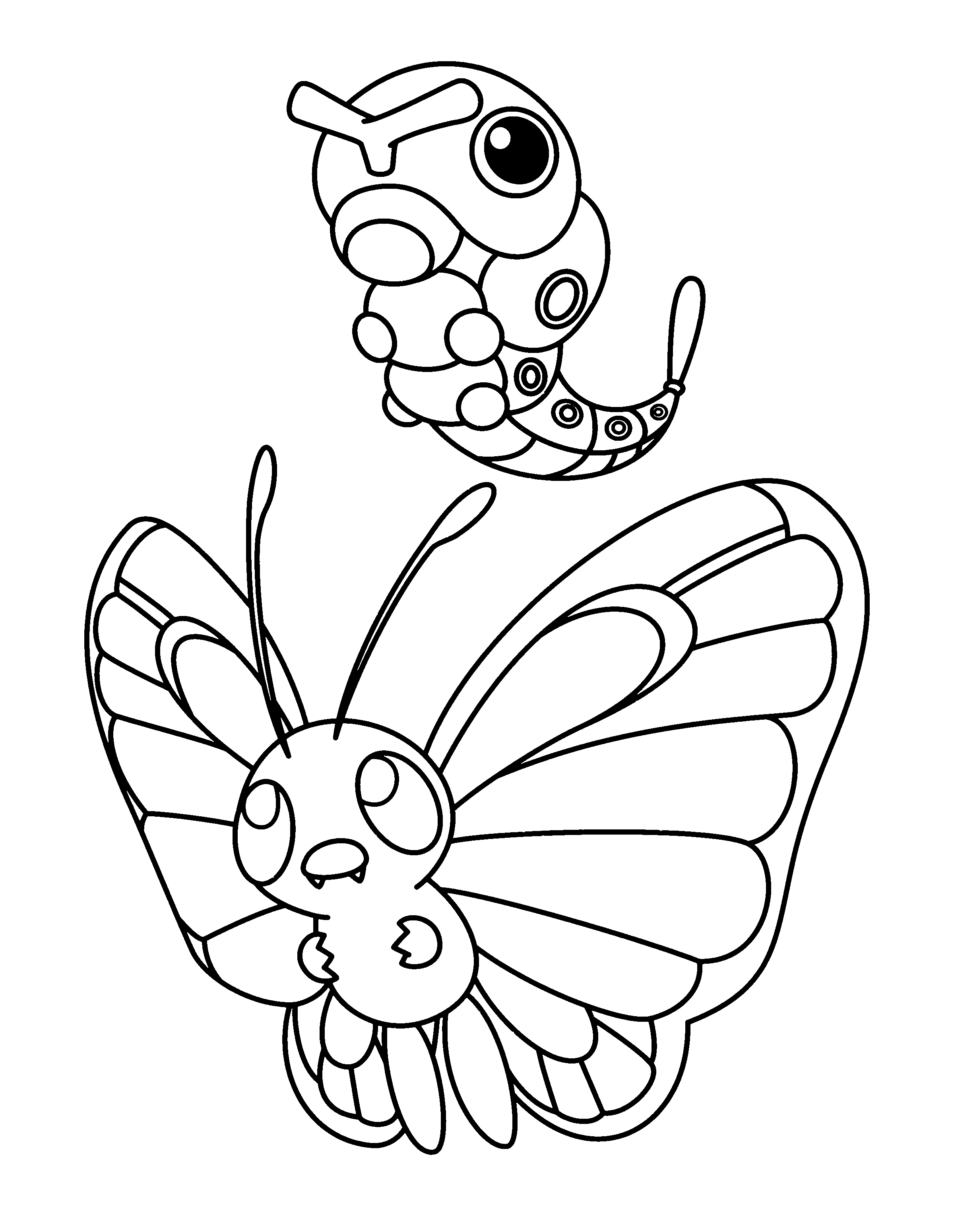 Pokemon advanced coloring pages