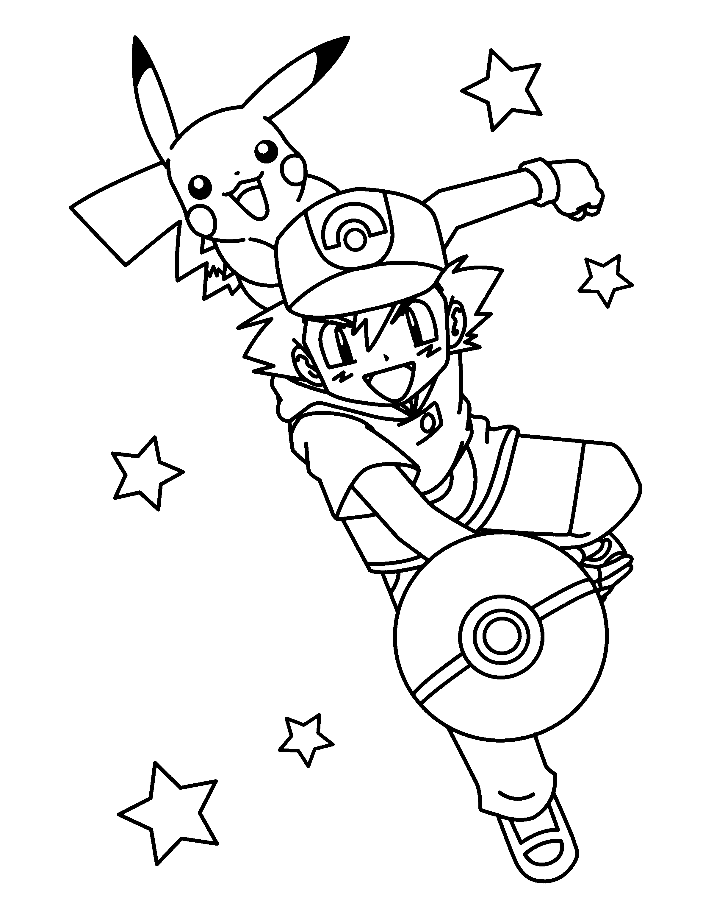 Pokemon advanced coloring pages