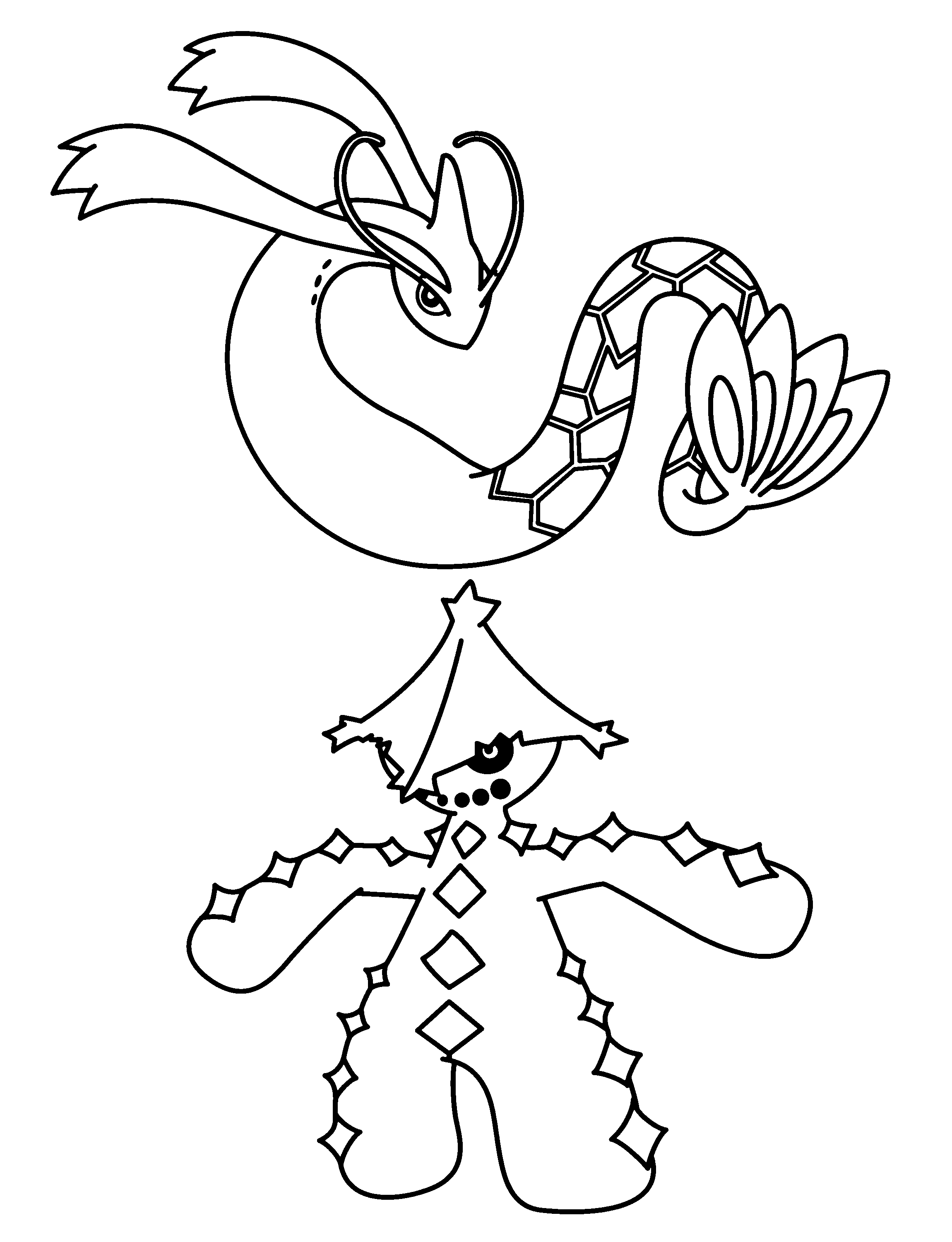 Pokemon advanced coloring pages