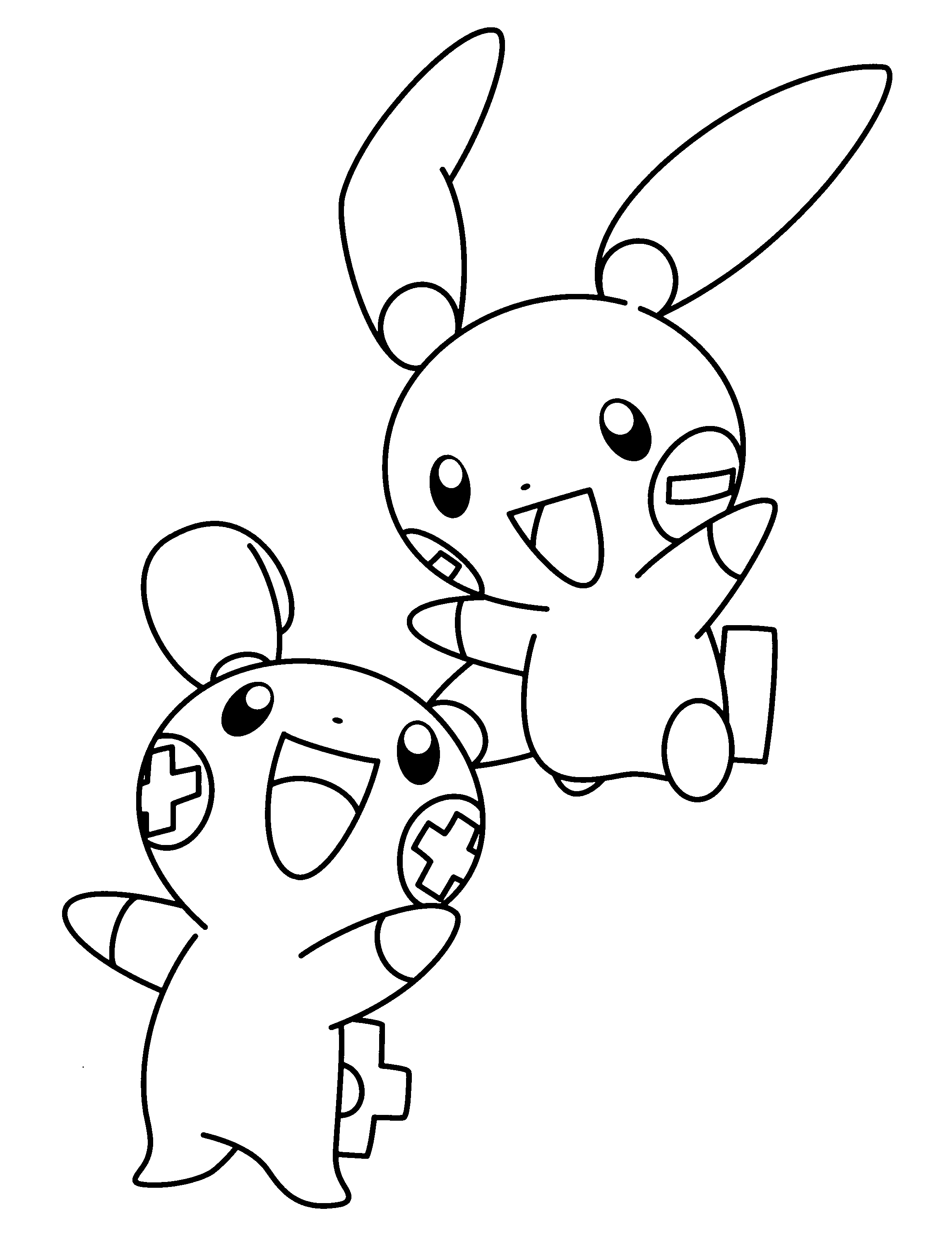 Pokemon advanced coloring pages