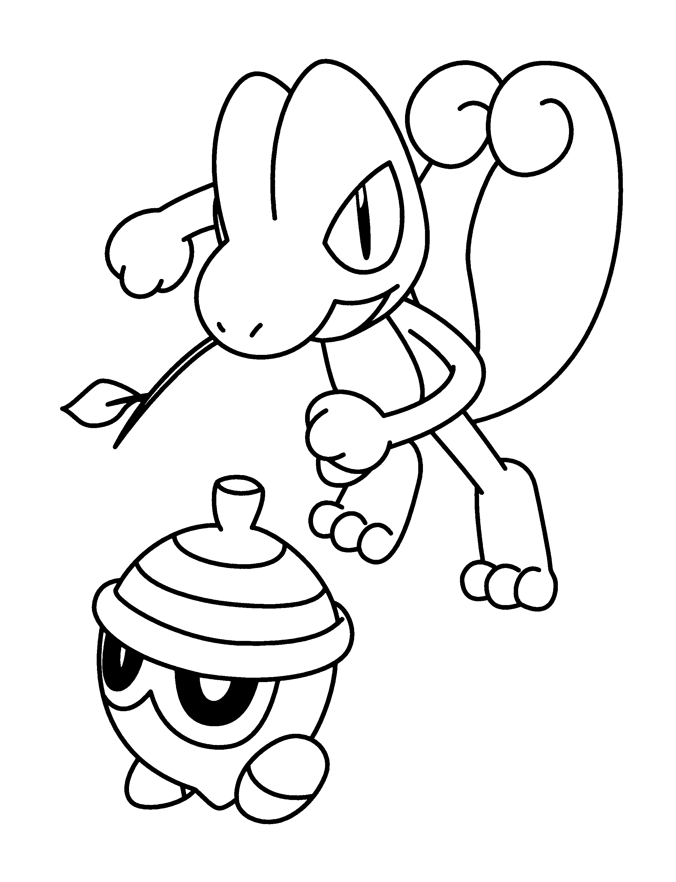 Pokemon advanced coloring pages