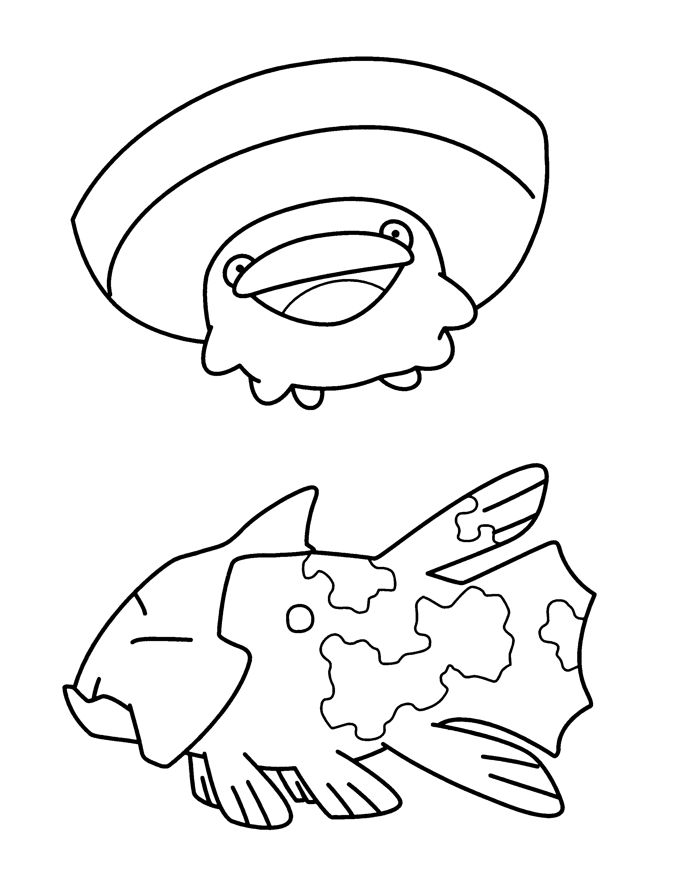 Pokemon advanced coloring pages