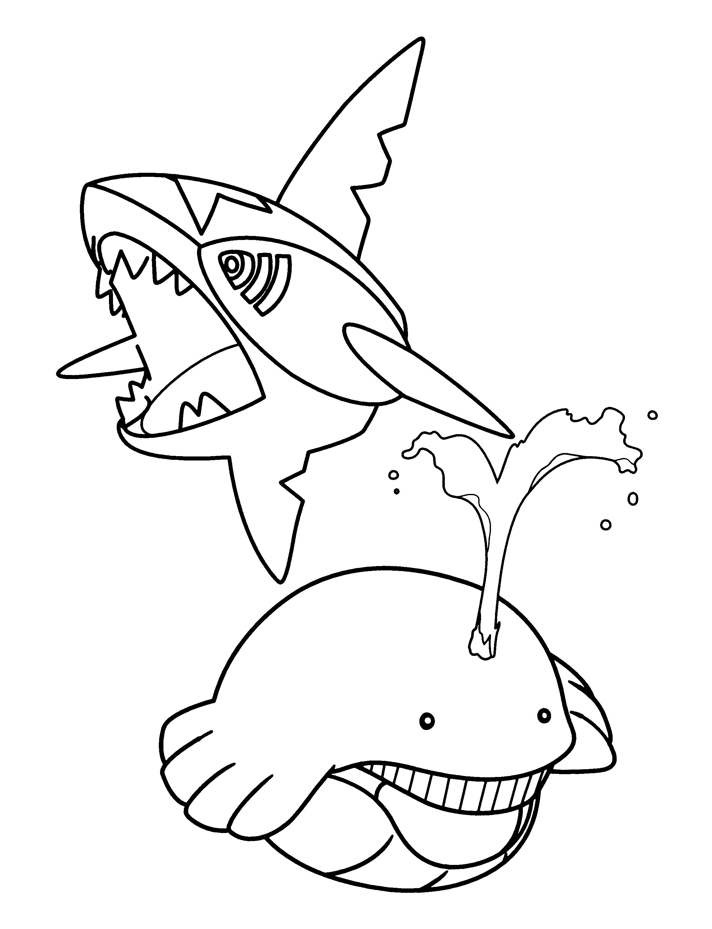 Pokemon advanced coloring pages