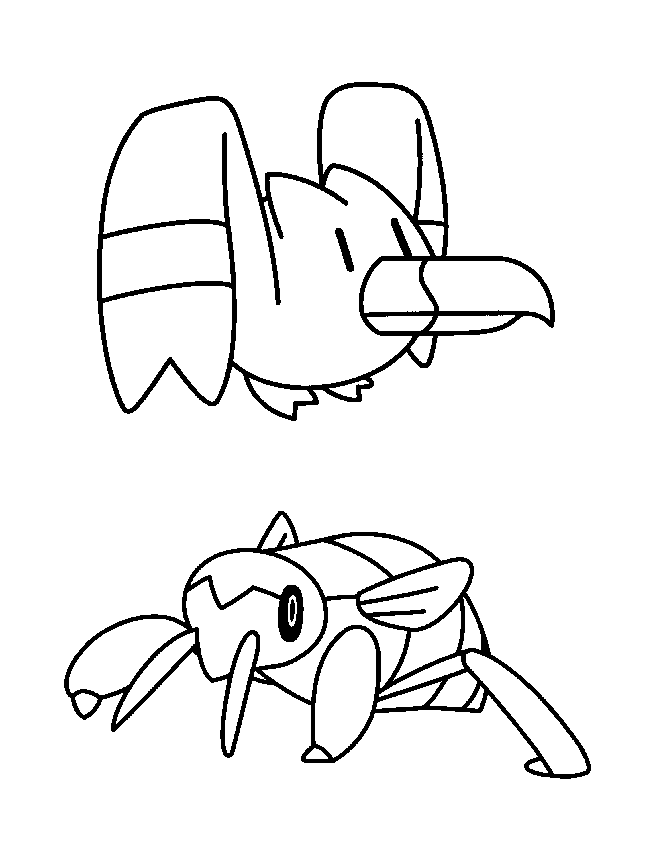 Pokemon advanced coloring pages