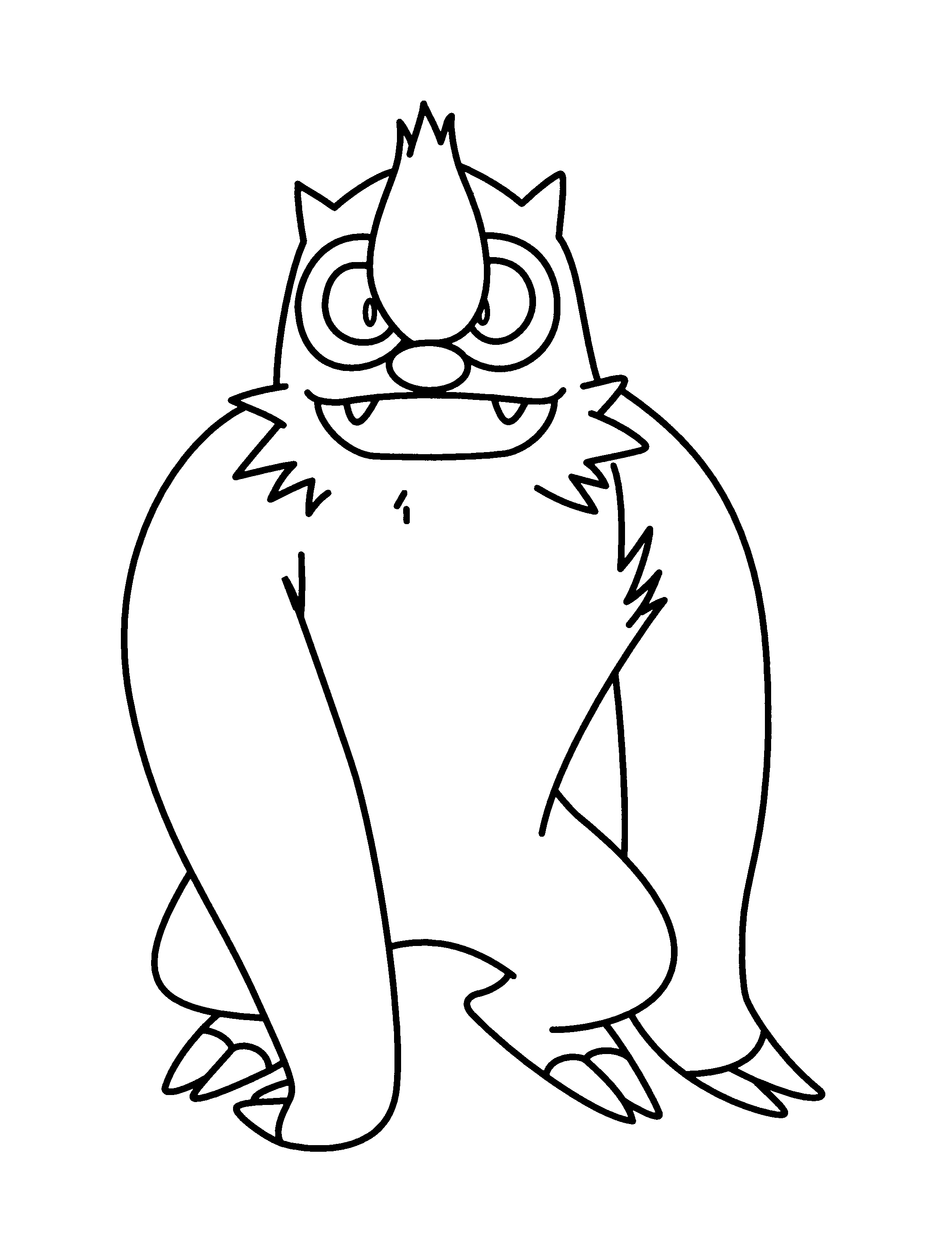 Pokemon advanced coloring pages