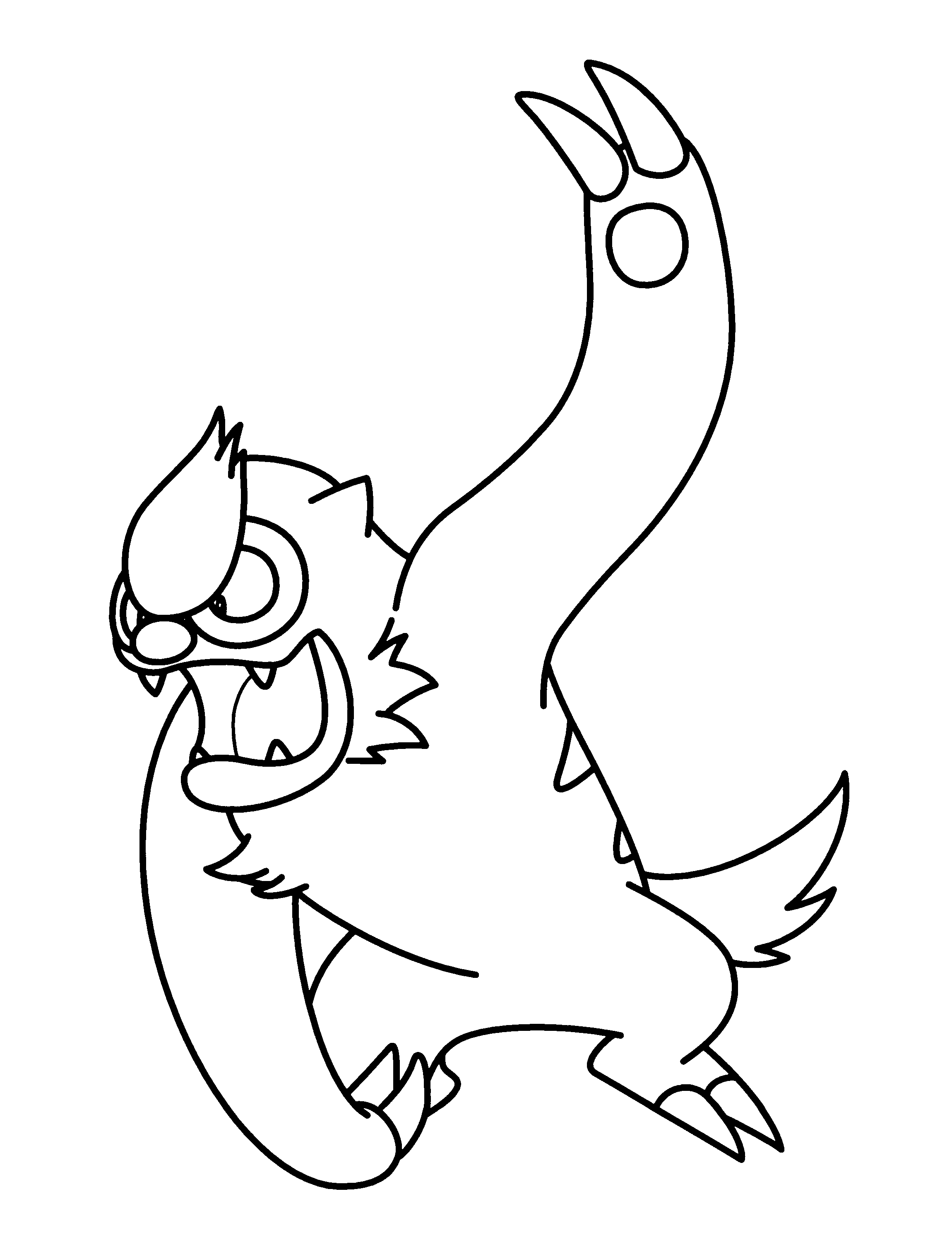 Pokemon advanced coloring pages