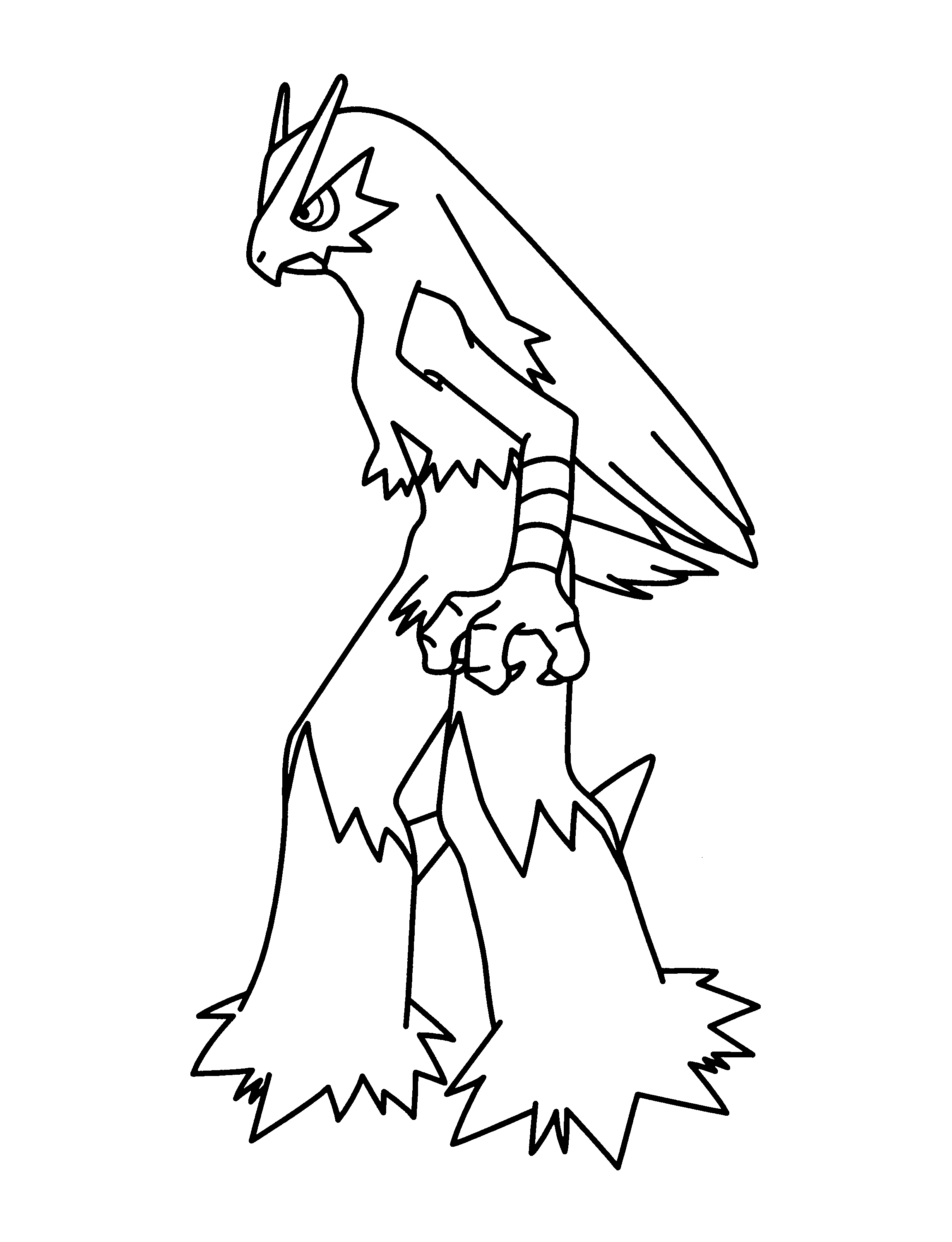 Pokemon advanced coloring pages