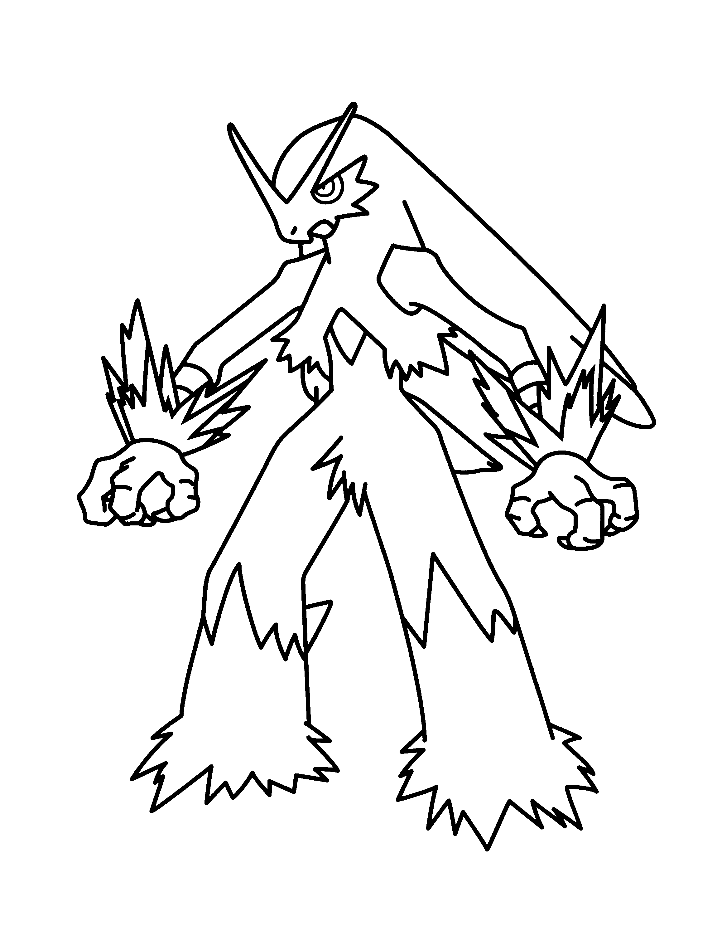 Pokemon advanced coloring pages