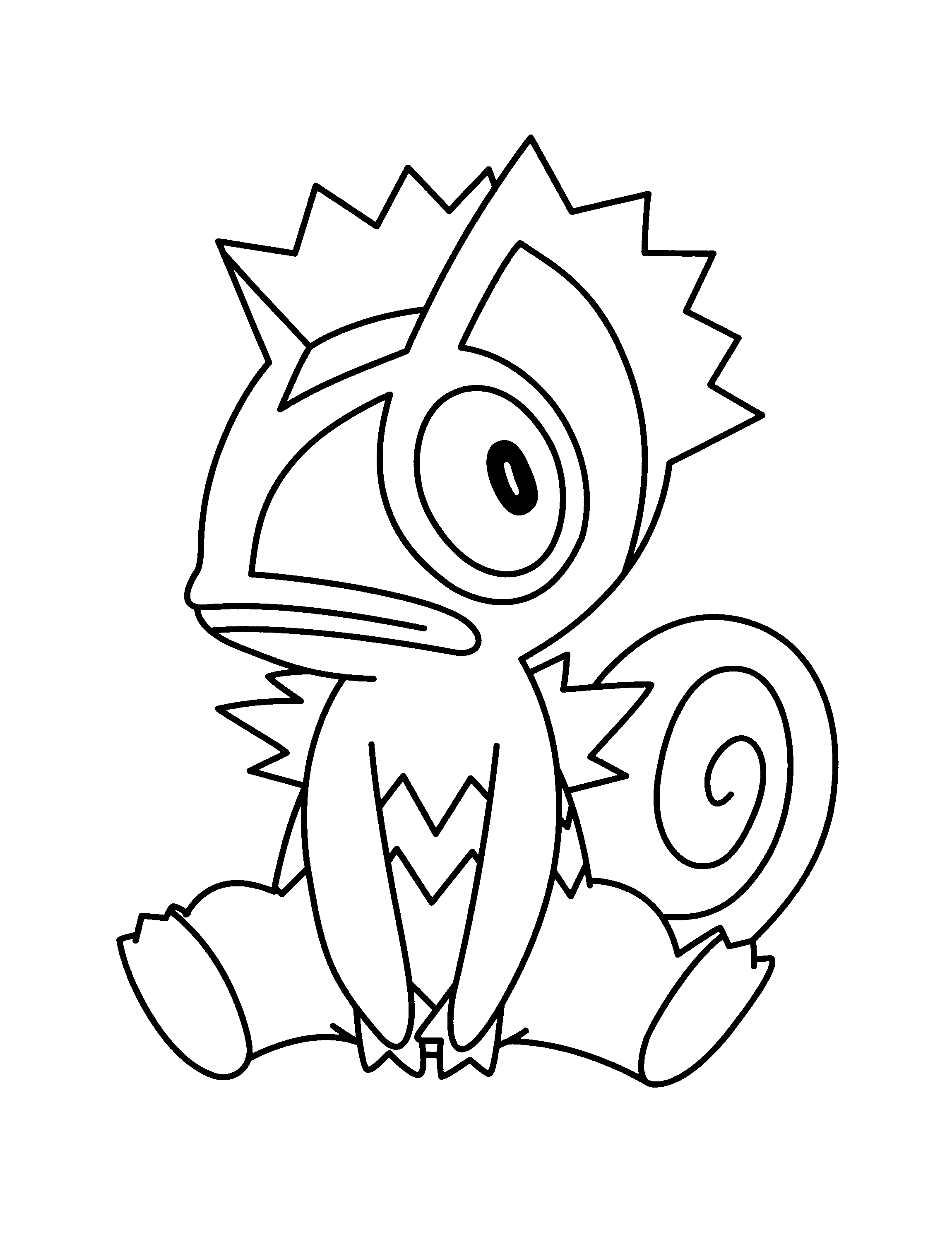 Pokemon advanced coloring pages