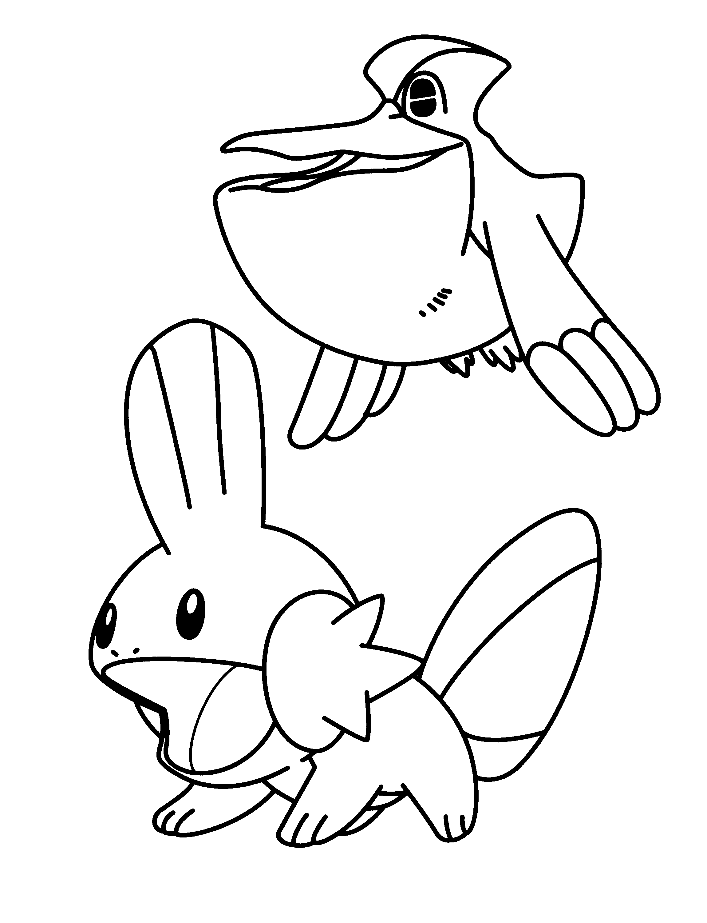 Pokemon advanced coloring pages