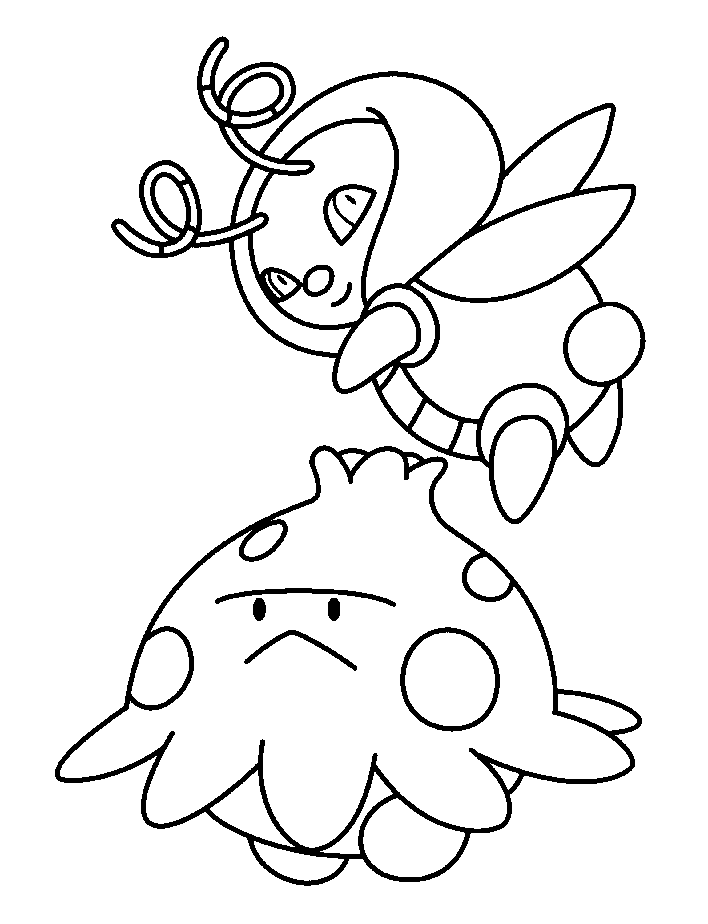 Pokemon advanced coloring pages