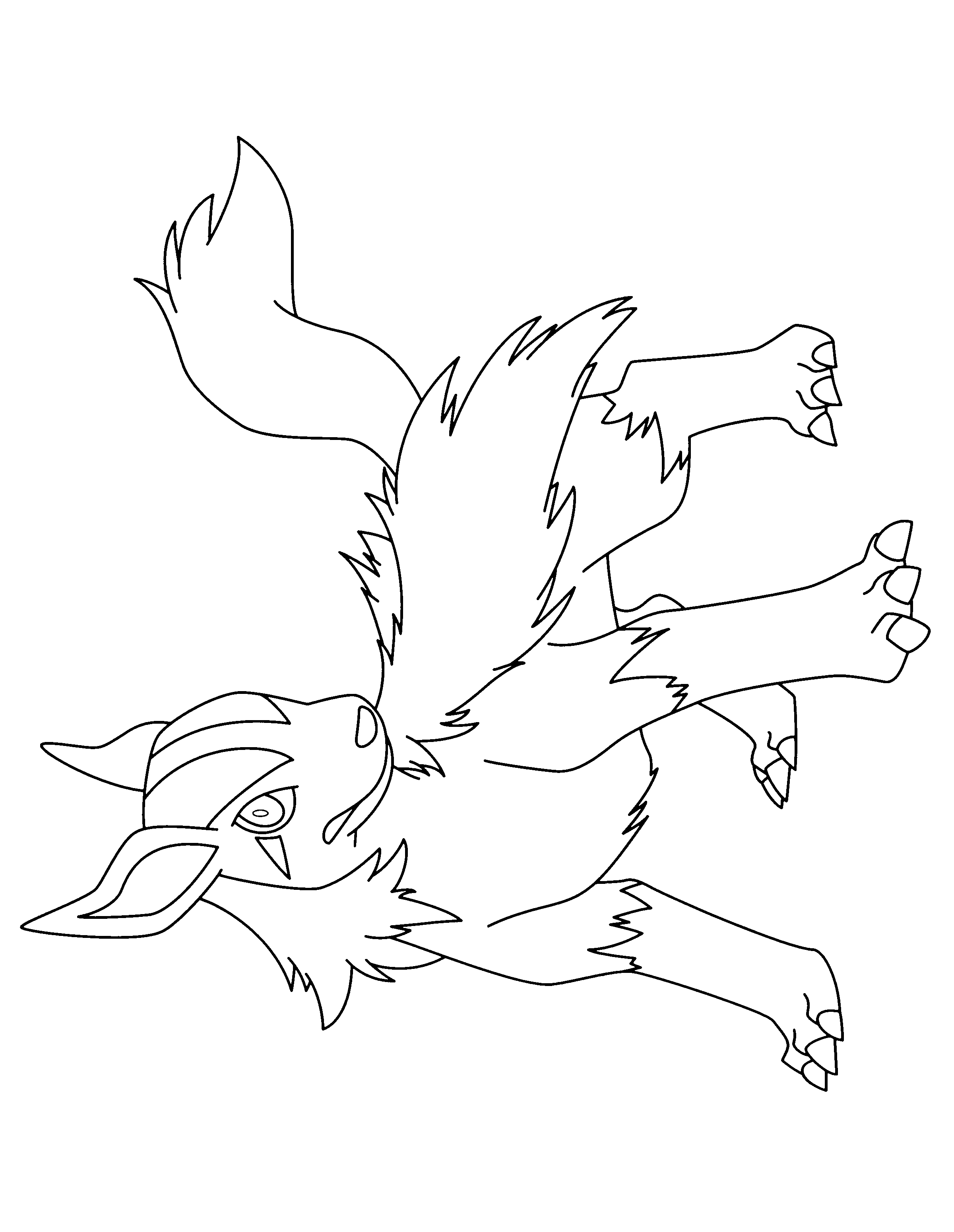 Pokemon advanced coloring pages