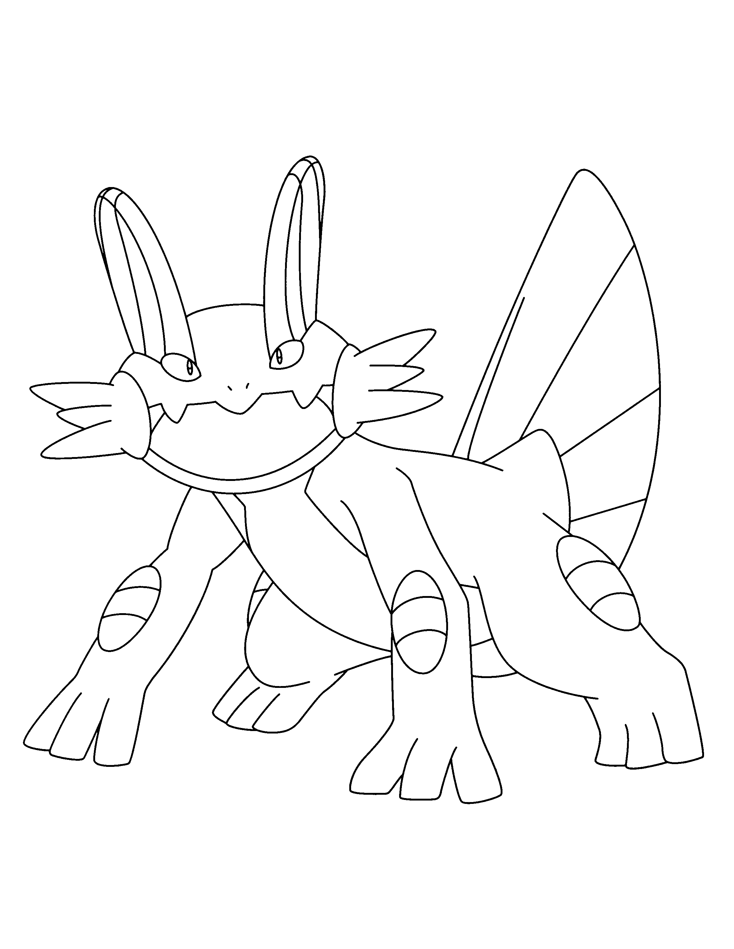 Pokemon advanced coloring pages