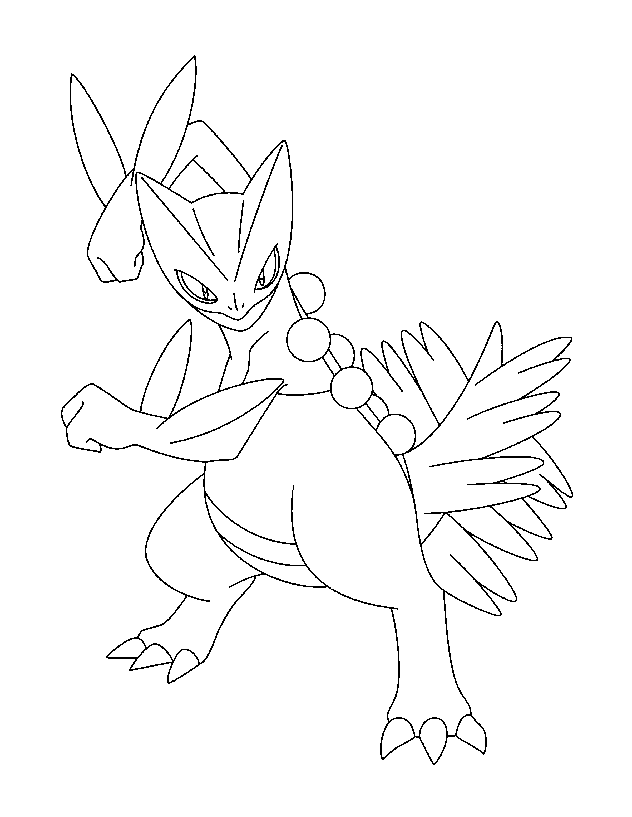 Pokemon advanced coloring pages