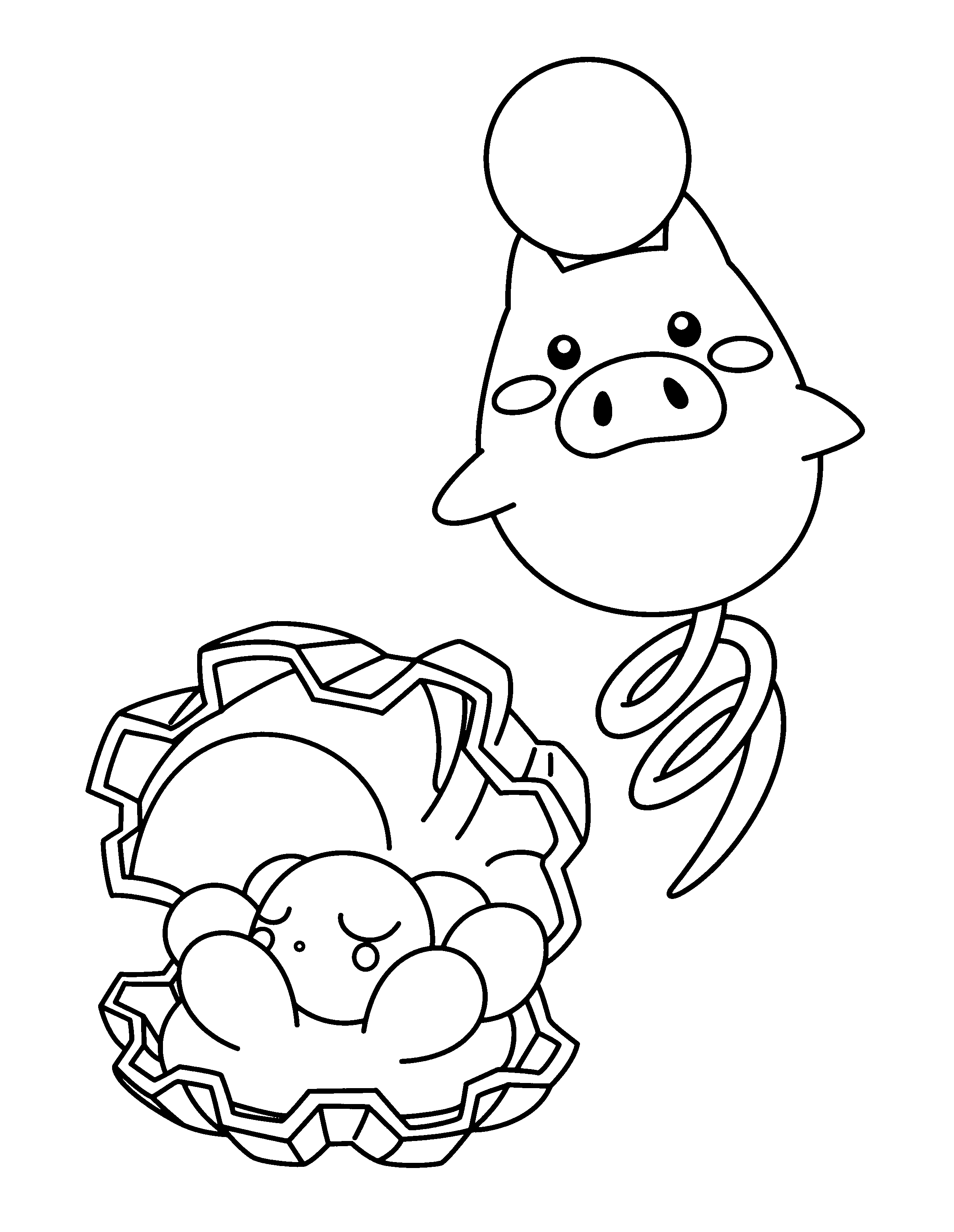 Pokemon advanced coloring pages