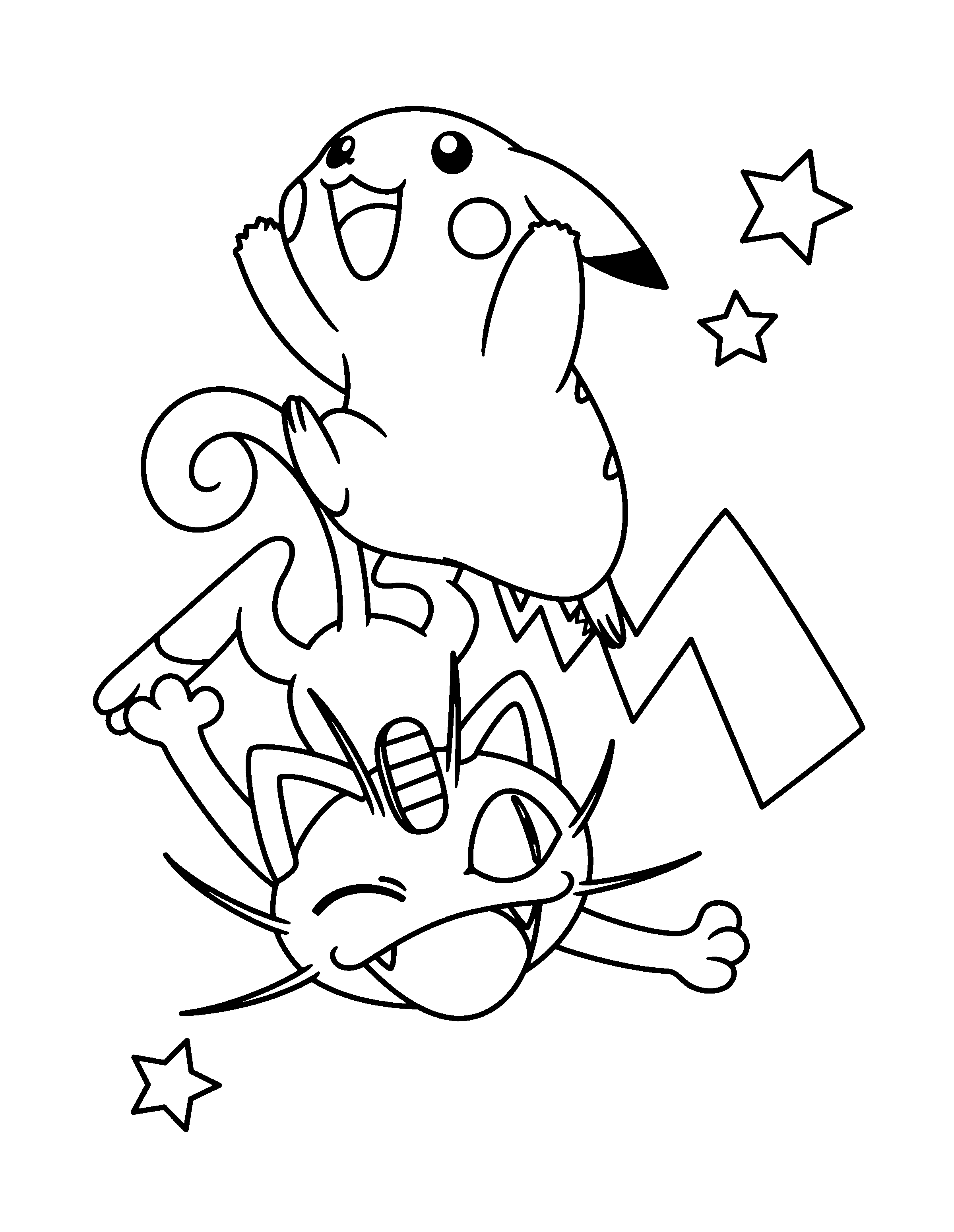 Pokemon advanced coloring pages