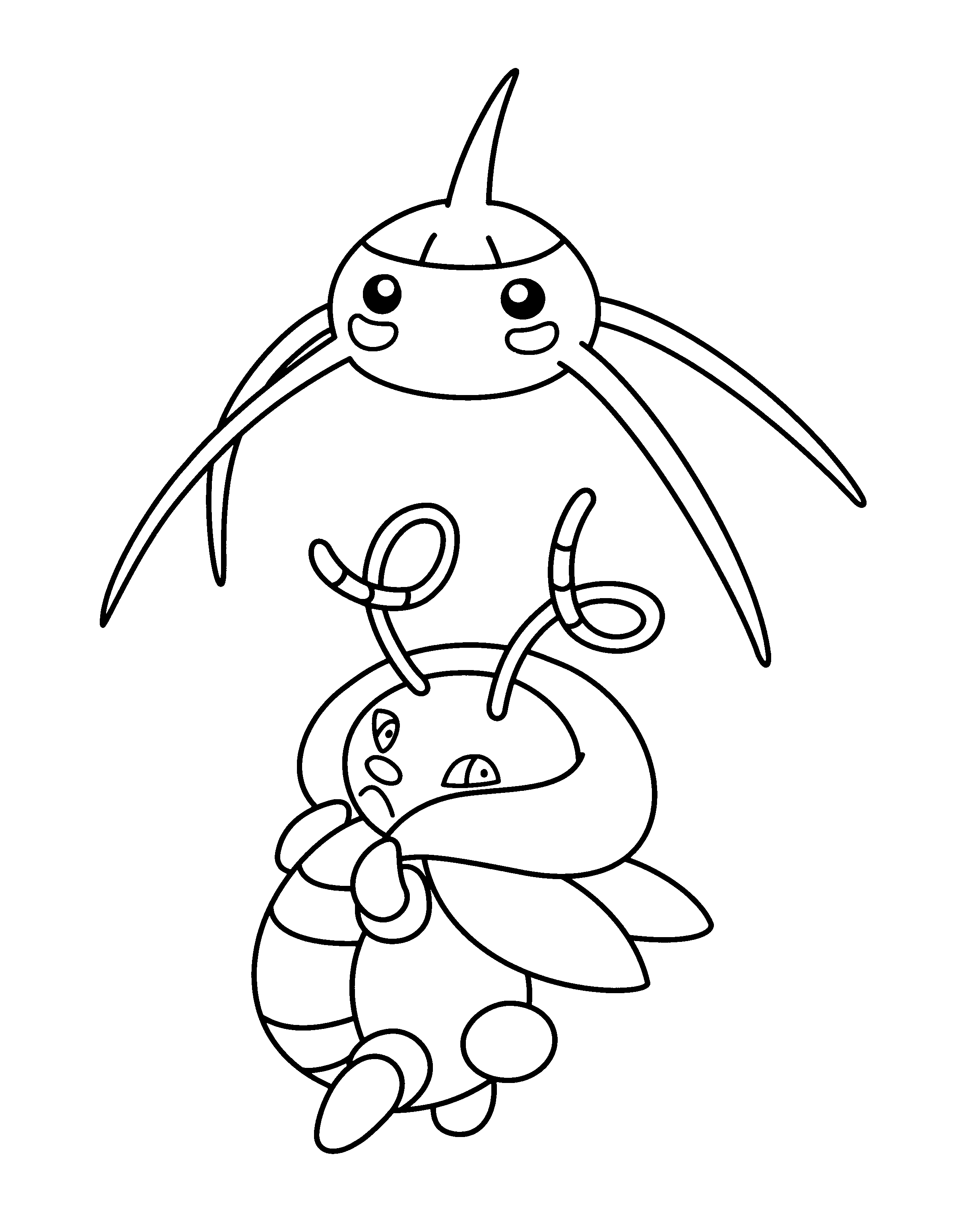 Pokemon advanced coloring pages