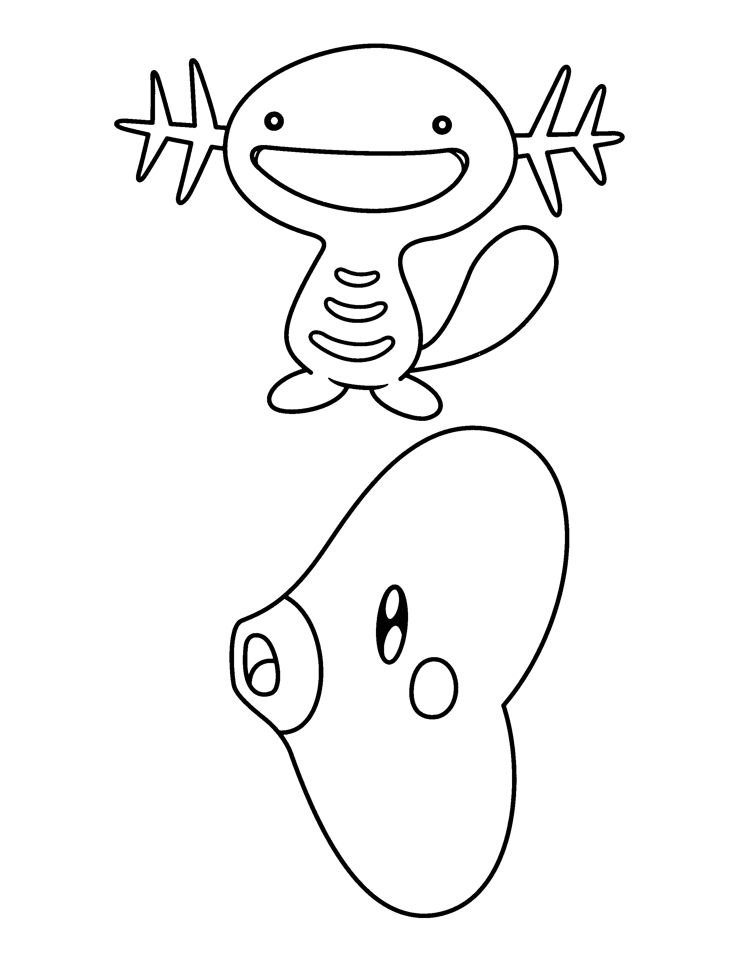 Pokemon advanced coloring pages