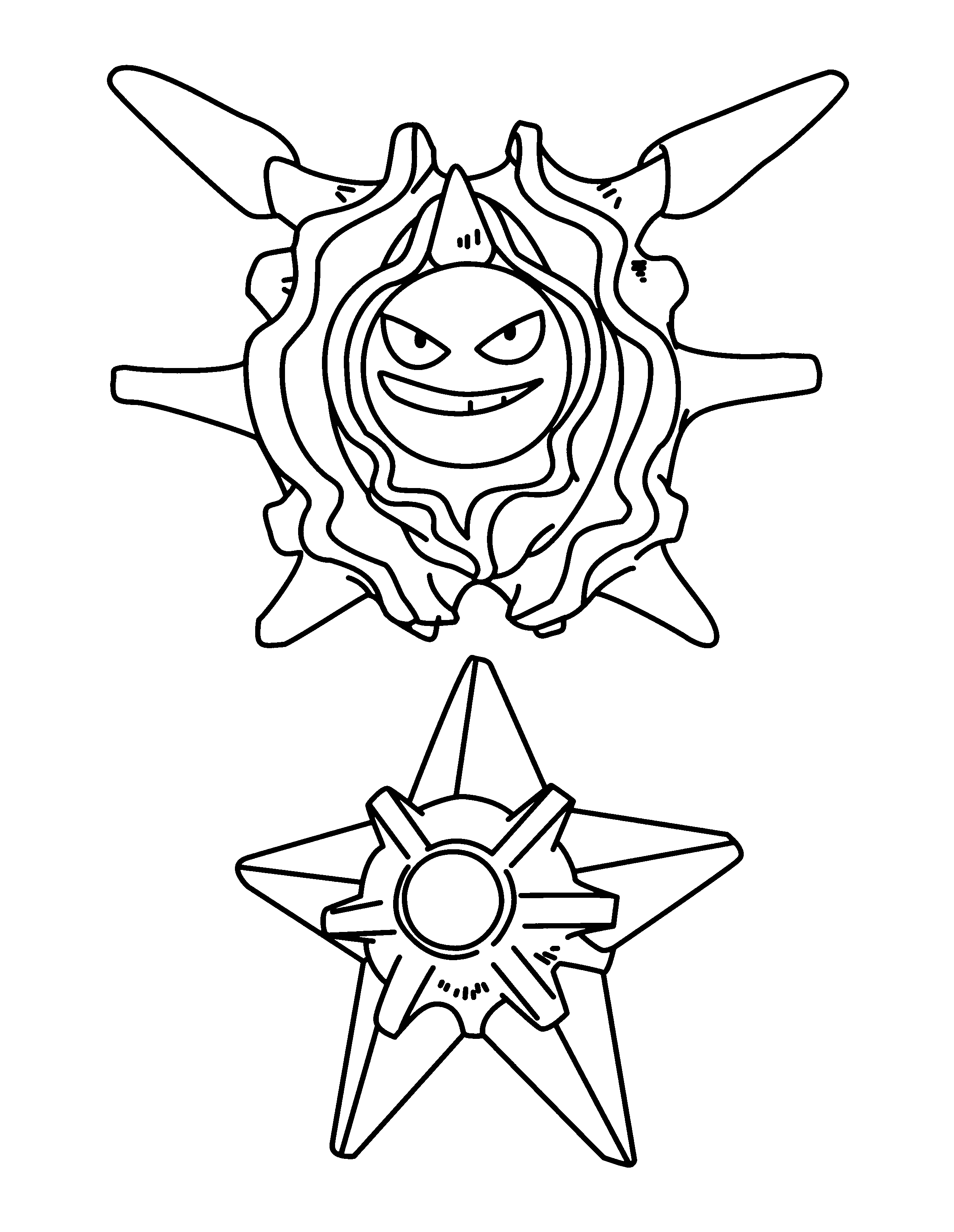 Pokemon advanced coloring pages