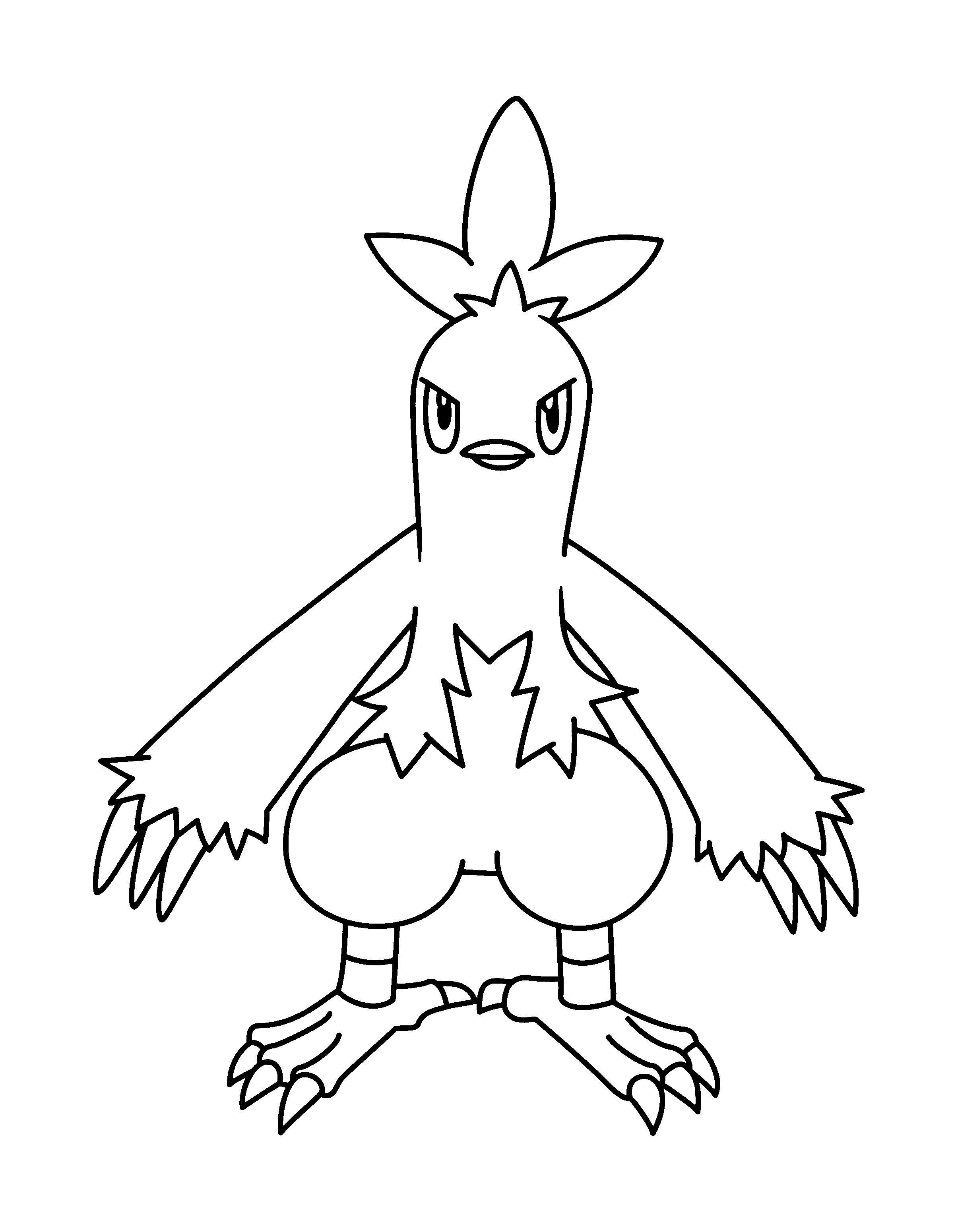 Pokemon advanced coloring pages