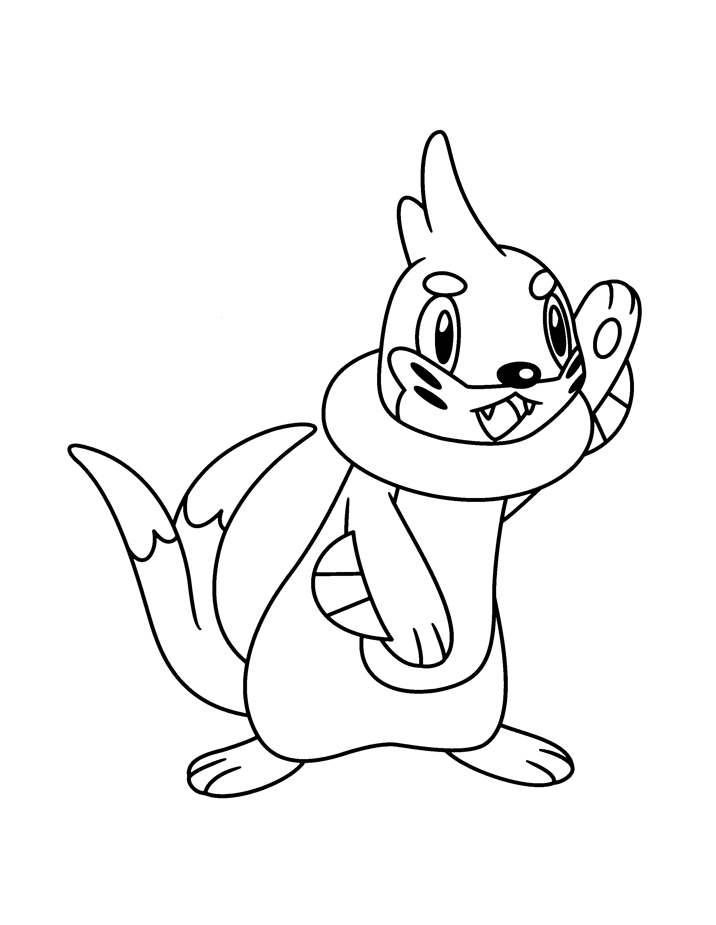 Pokemon advanced coloring pages