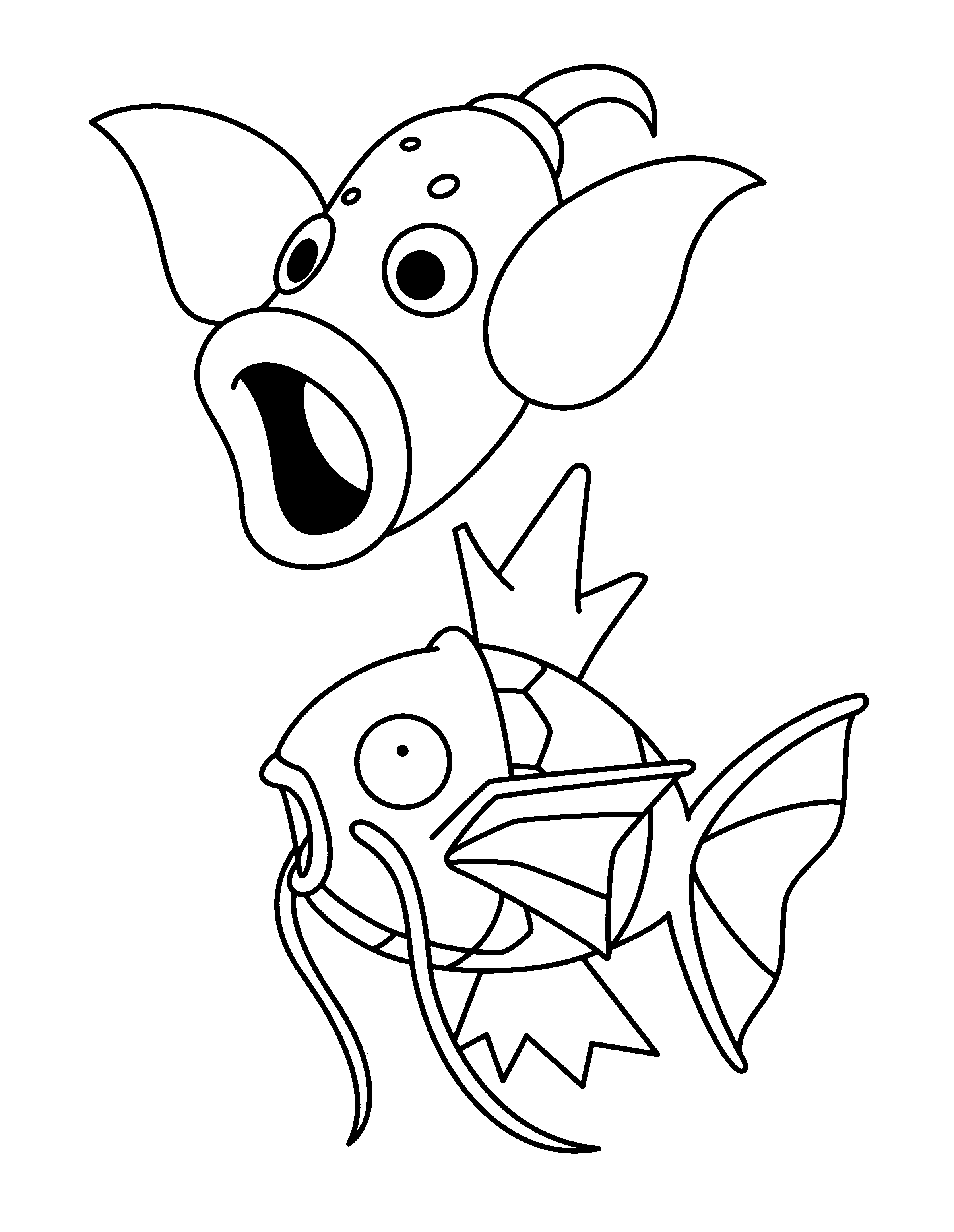 Pokemon advanced coloring pages