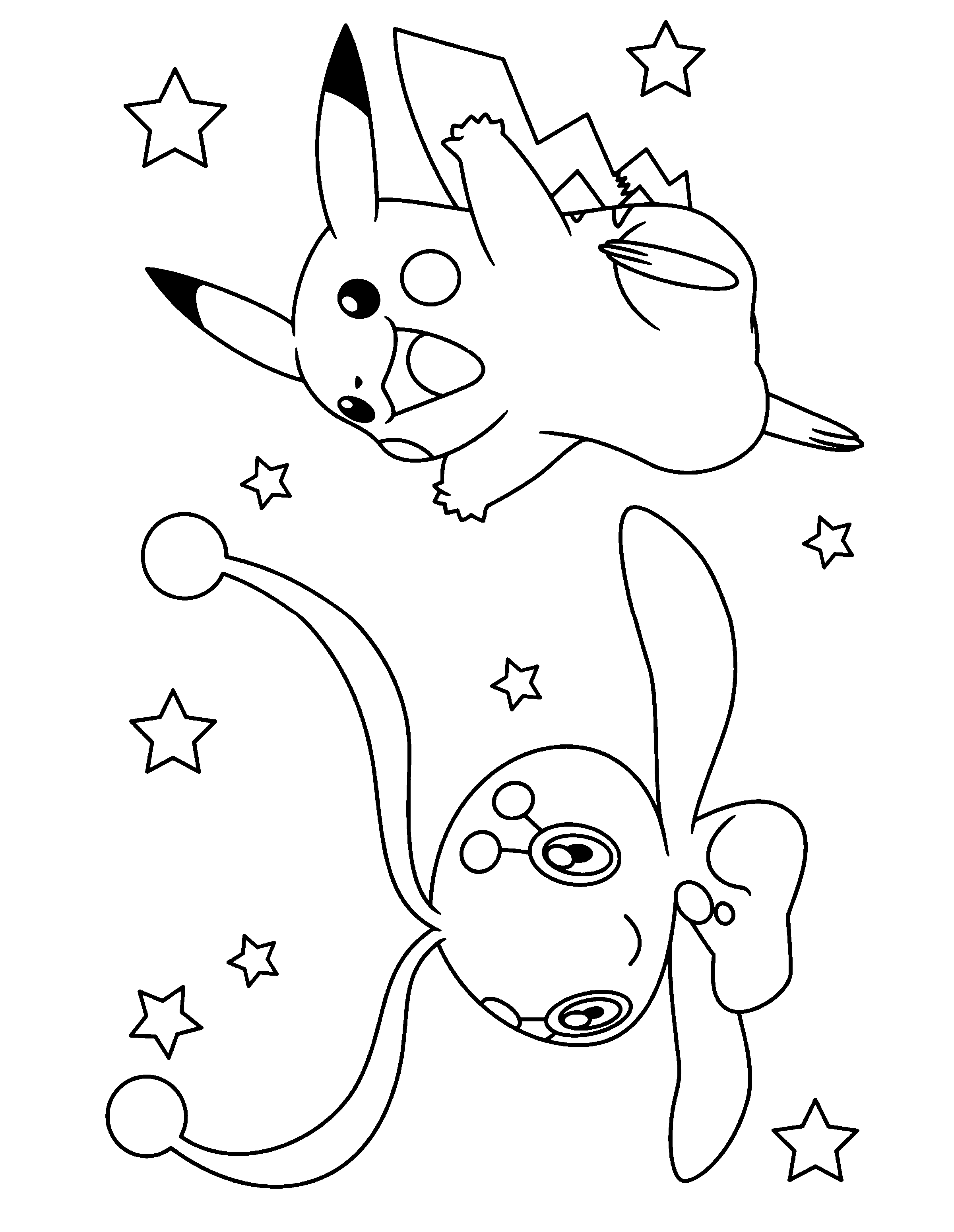 Pokemon advanced coloring pages