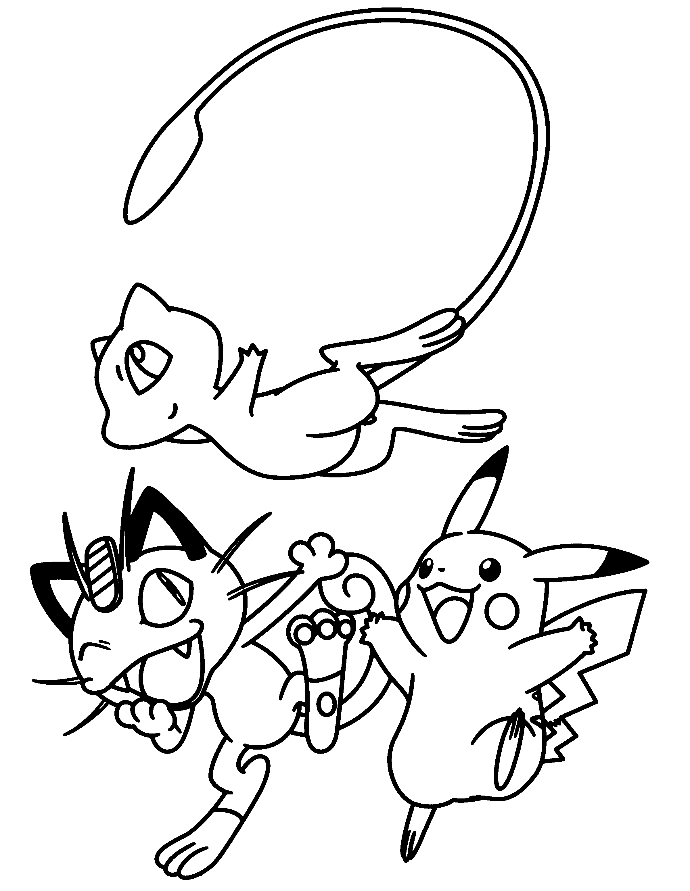 Pokemon advanced coloring pages