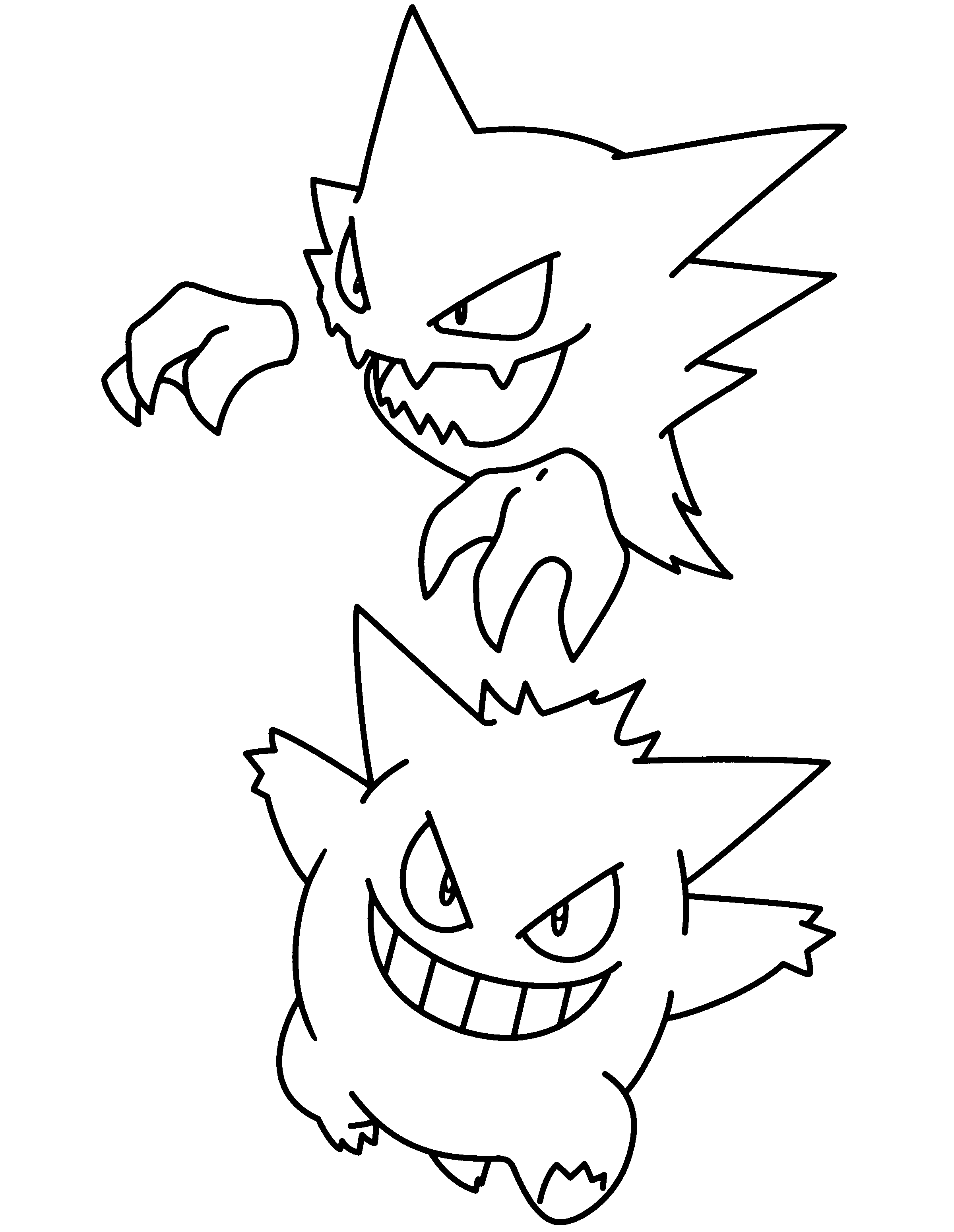 Pokemon advanced coloring pages