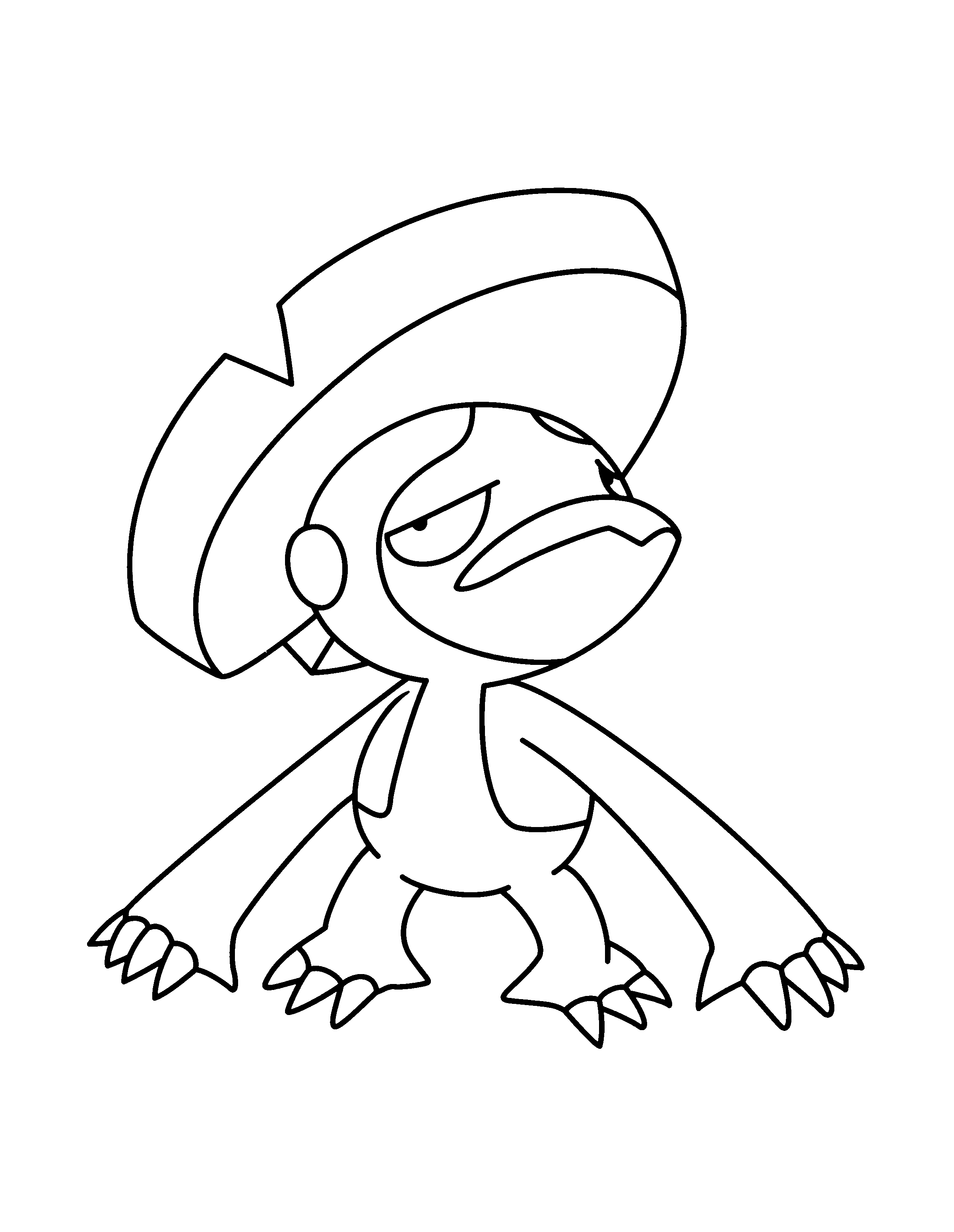 Pokemon advanced coloring pages